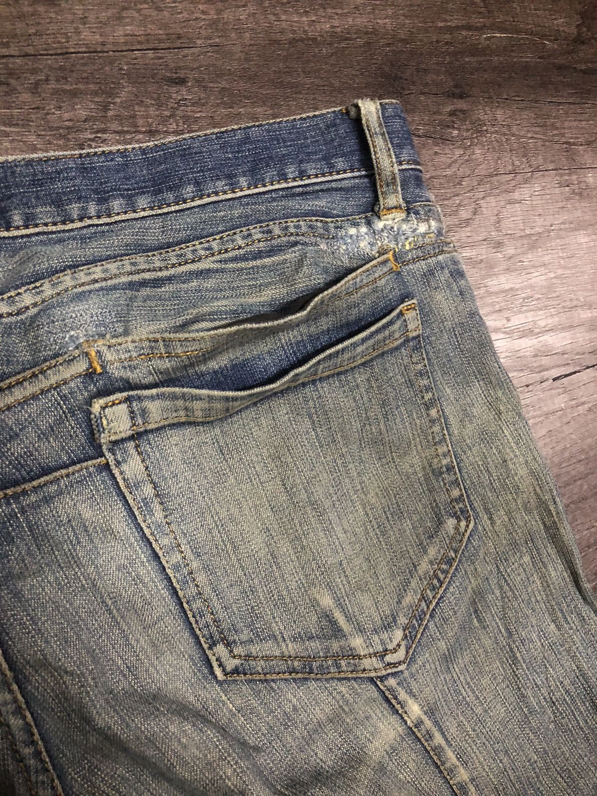 Designer × Diet Butcher Slim Skin VINTAGE DIET BUTCHER SLIM SKIN DENIM JEANS (UNISEX) Size US 33 - 22 Thumbnail