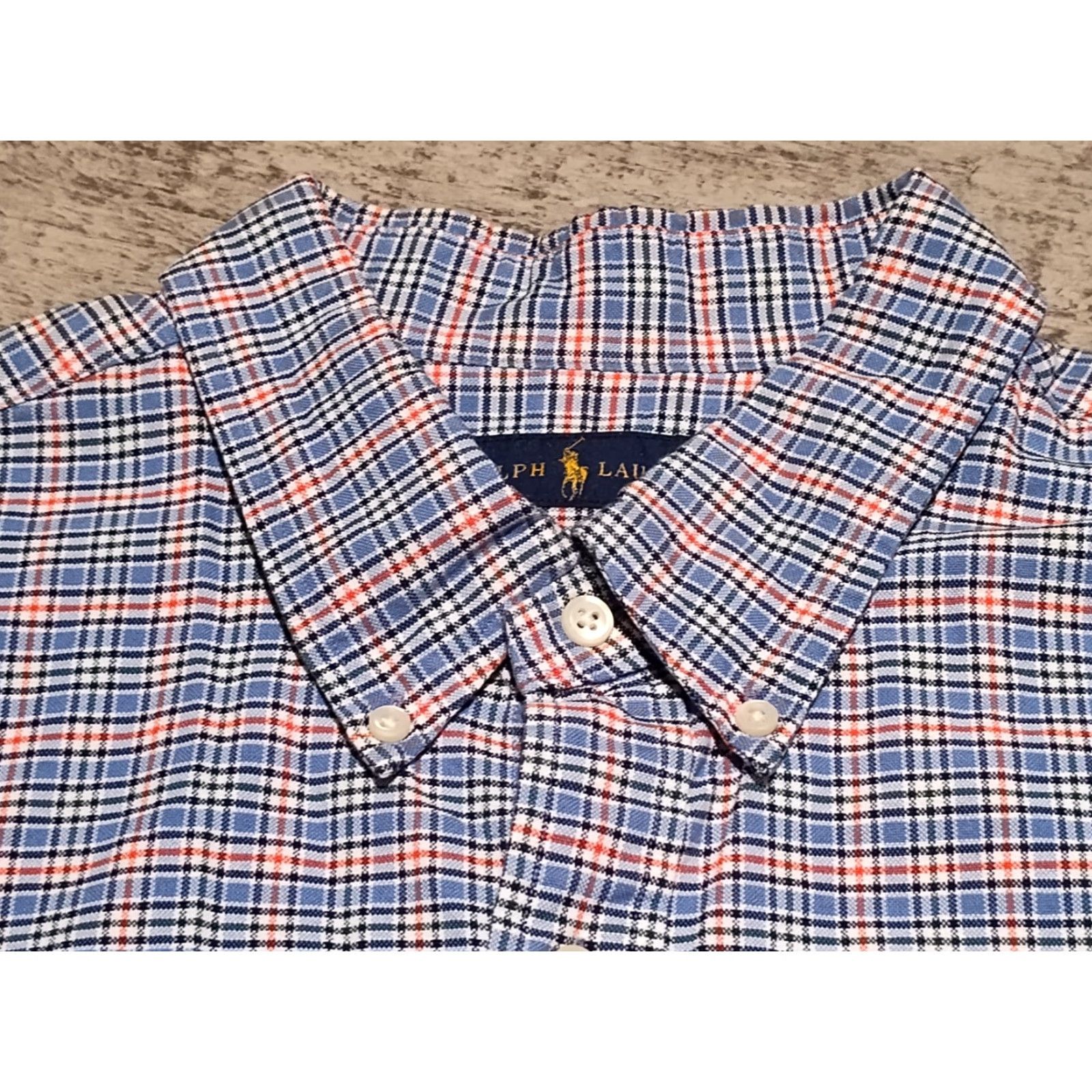 Ralph Lauren VINTAGE Ralph Lauren Men’s Plaid Button-Down Shirt XXL All Seasons Cotton Casual Mens Size US XXL / EU 58 / 5 - 7 Thumbnail