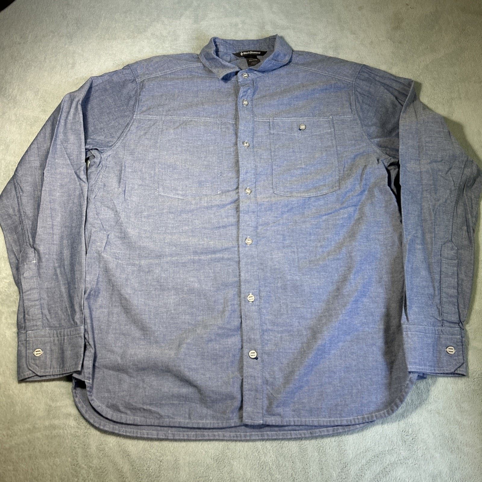Black Diamond Black Diamond Durable Button Up Shirt Mens XL Golf Business Size US XL / EU 56 / 4 - 1 Thumbnail