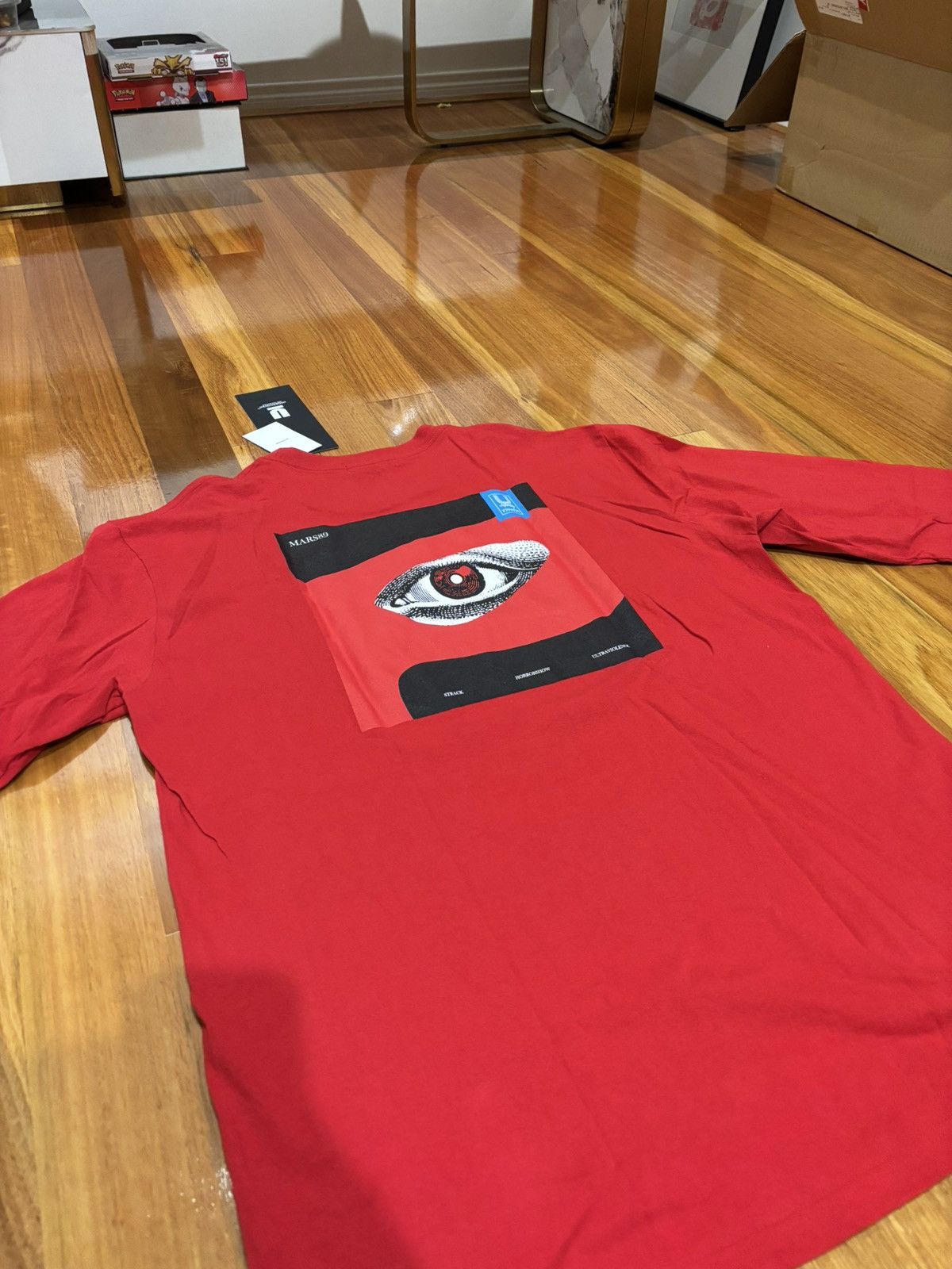 Undercover Mars89 x A Clockwork Orange Undercover SS20 LS Tee Red Size US XL / EU 56 / 4 - 3 Thumbnail