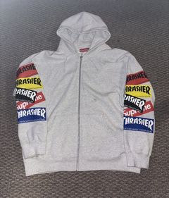 Thrasher x discount supreme hoodie original