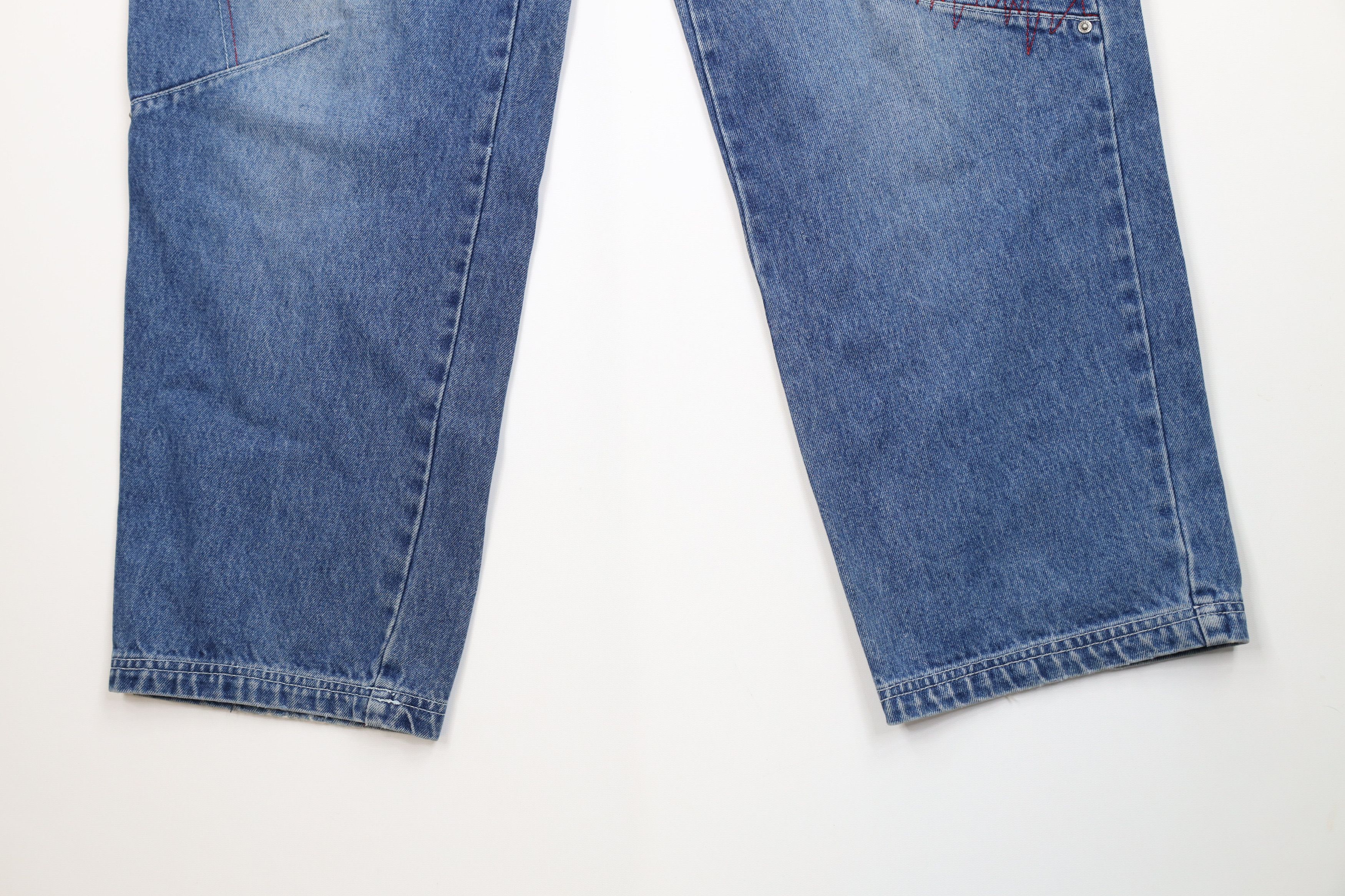 Fubu Vintage 90s Y2K FUBU Baggy Wide Leg Denim Jeans Cotton Size US 36 / EU 52 - 4 Thumbnail