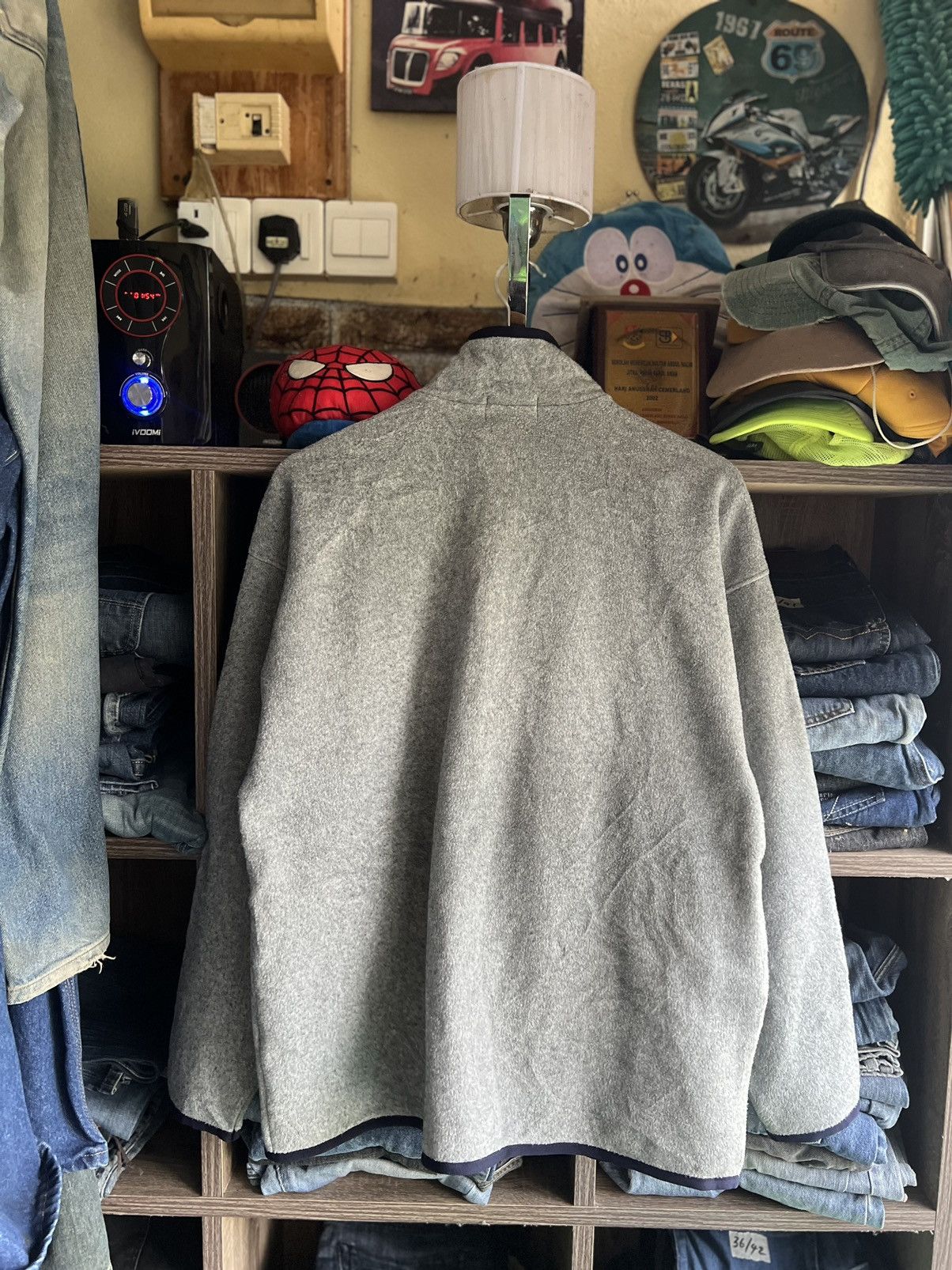 Fred Perry 🔥Made in Japan Fred Perry Zipper Fleece Jacket Size US L / EU 52-54 / 3 - 2 Thumbnail