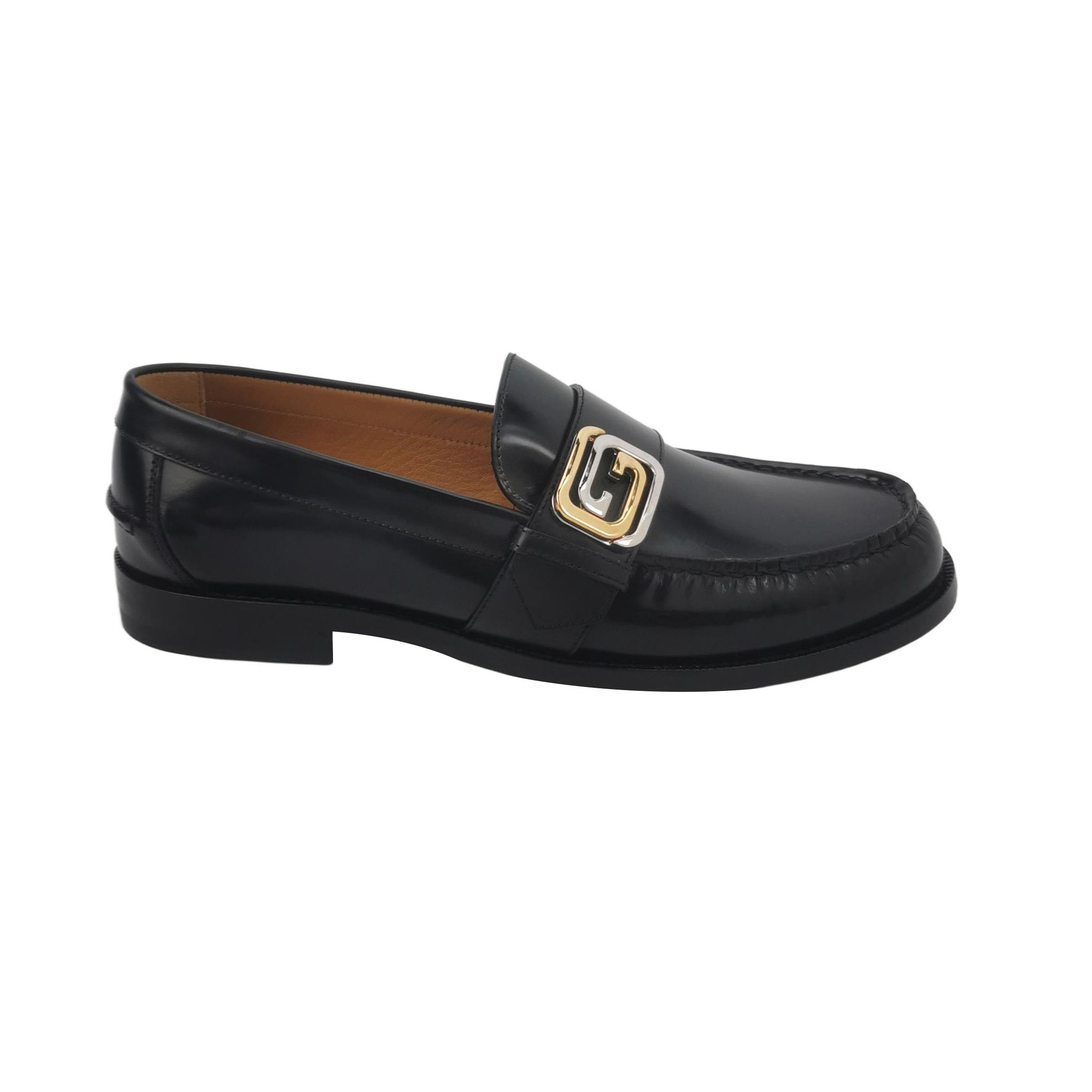 Gucci Gucci Double G Buckle Leather Loafers US 10 Size US 10 / EU 43 - 1 Thumbnail