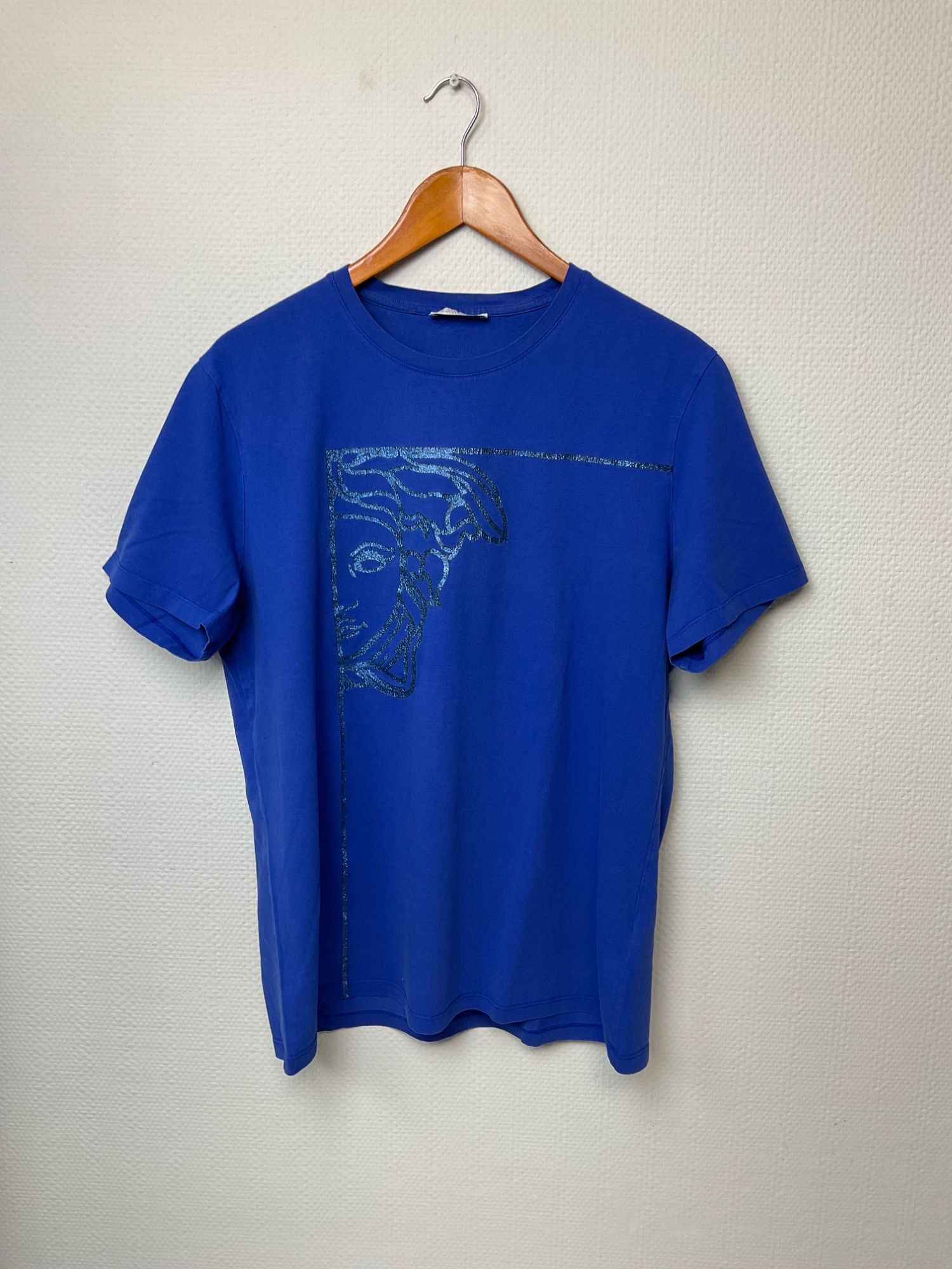 Versace Vibrant Versace Blue T-Shirt Size US XXL / EU 58 / 5 - 1 Thumbnail