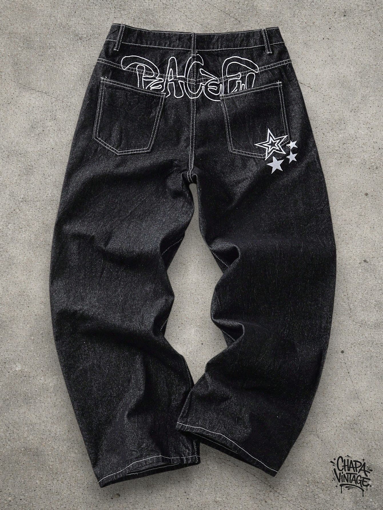 Japanese Brand Dark blue jeans Size US 32 / EU 48 - 1 Thumbnail