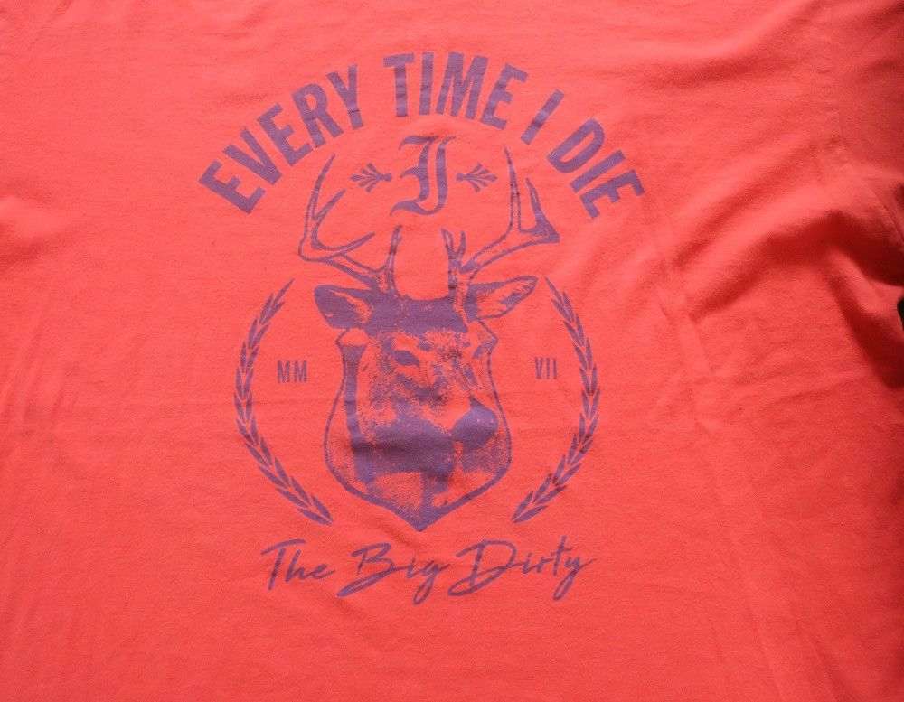 Band Tees Every Time I Die - The Big Dirty T-Shirt Size US XL / EU 56 / 4 - 2 Thumbnail