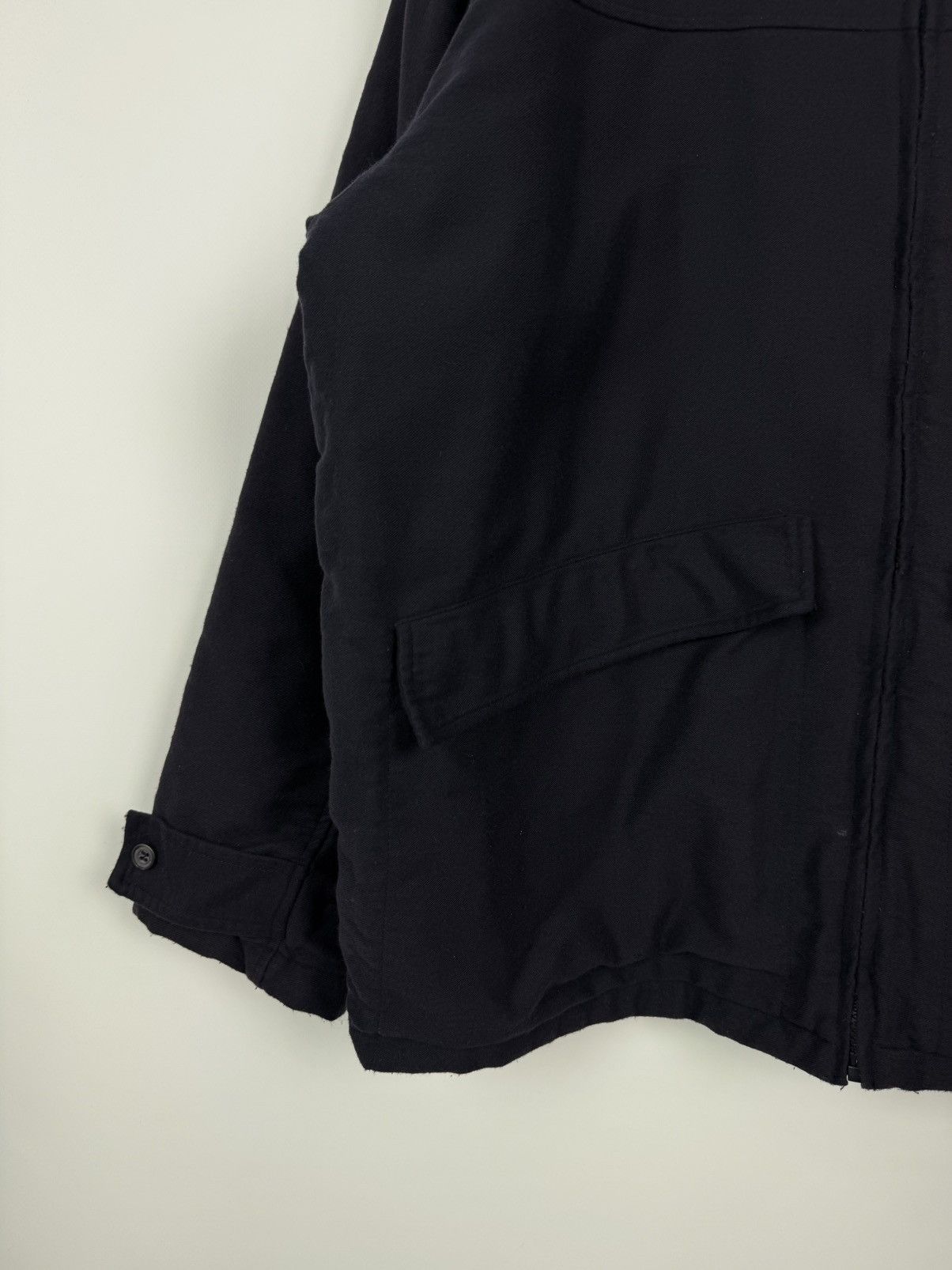 Yves Saint Laurent 1990’s Vintage Saint Lauren Jeans YSL Navy Work Jacket Size US M / EU 48-50 / 2 - 11 Thumbnail