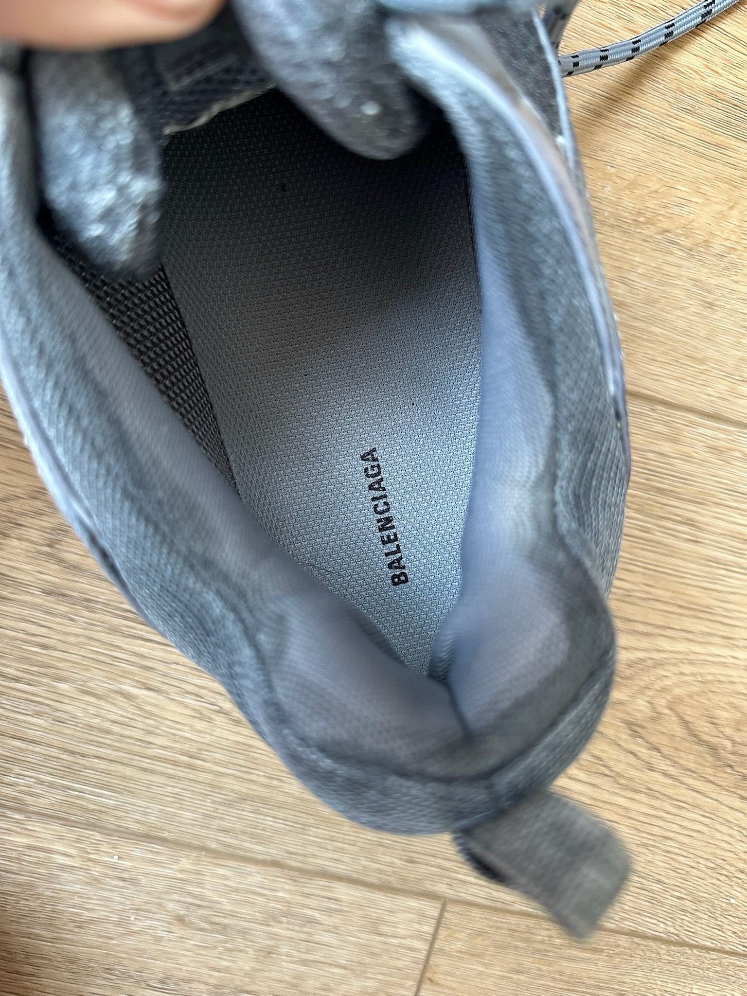 Balenciaga 🔥SALE🔥 Balenciaga Triple S Dyed Grey Sneakers Size US 11 / EU 44 - 6 Thumbnail