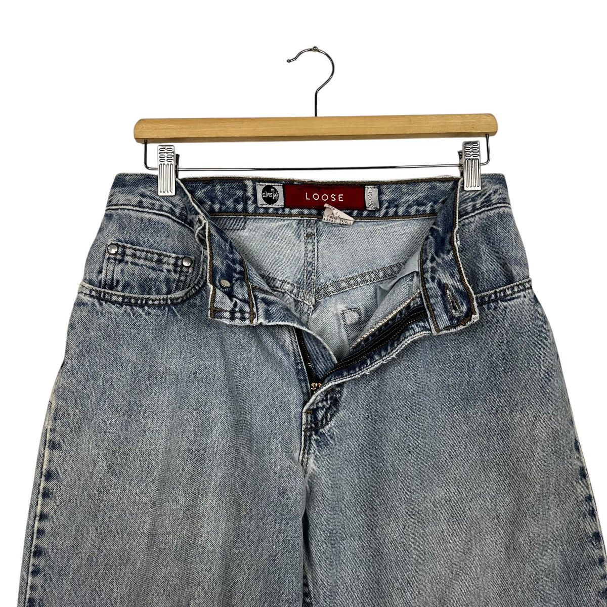 Levi's Vintaage 90s Levis Silver Tab Distressed Denim Jeans Size US 30 / EU 46 - 15 Thumbnail