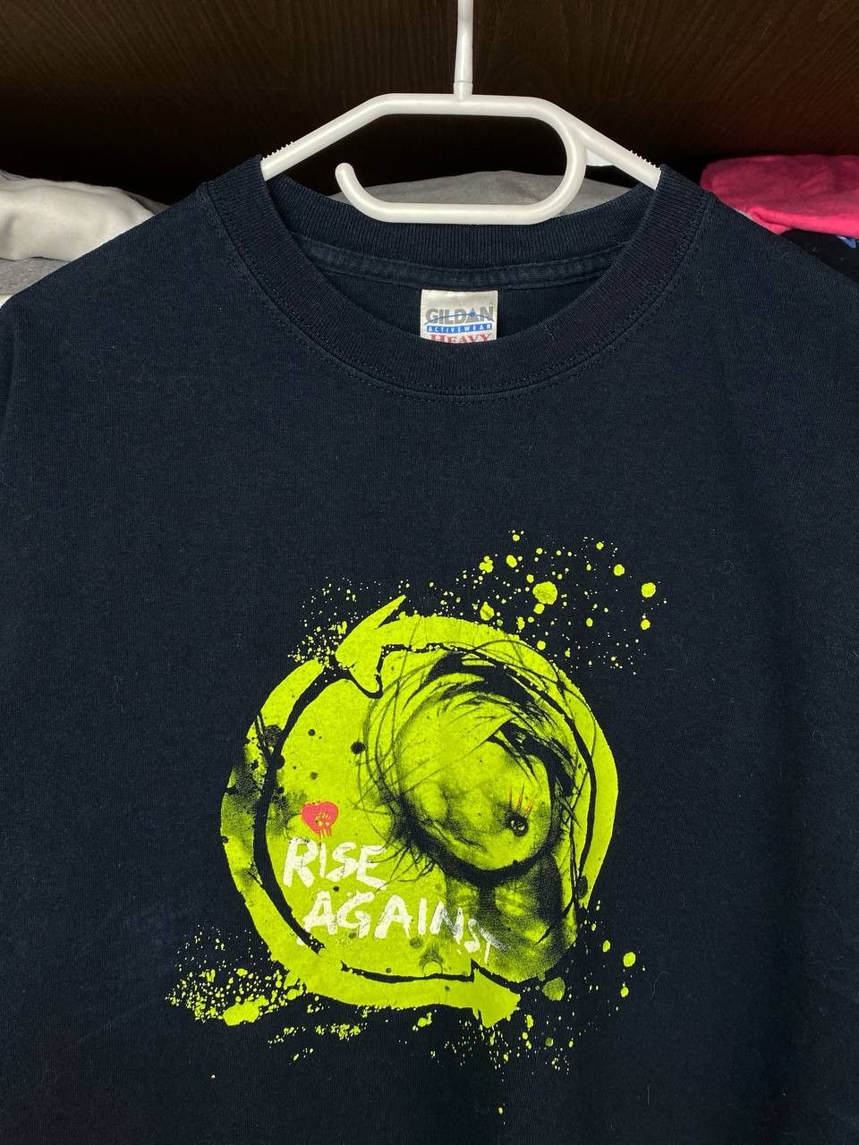 Band Tees × Vintage Vintage Rise Against 00s The Bricks Lyrics Graphic Tee Size US M / EU 48-50 / 2 - 5 Thumbnail
