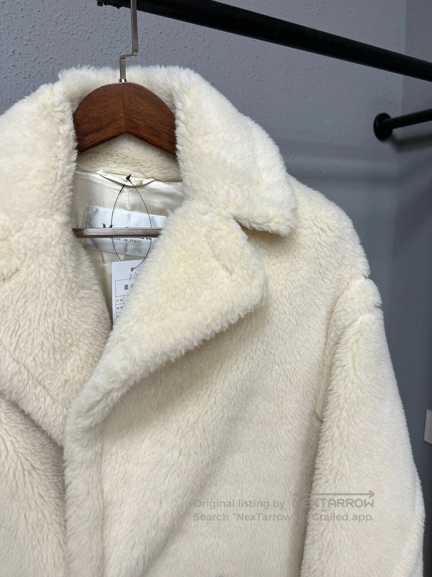 Max Mara Maxmara Beige Teddy Coat Size S. Size S / US 4 / IT 40 - 6 Thumbnail
