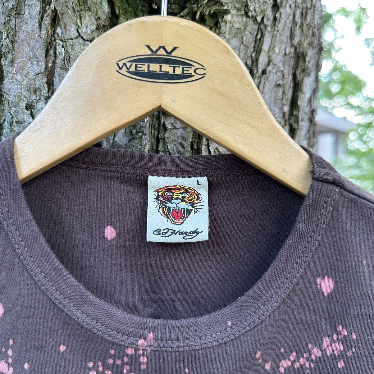 Ed Hardy Vintage Rare Y2K Ed Hardy by Christian Audiger T Shirt Size L / US 10 / IT 46 - 11 Thumbnail