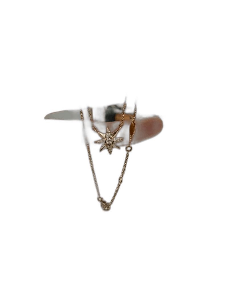 Dior Dior Rose Gold Star Pendant Necklace Size ONE SIZE - 1 Thumbnail