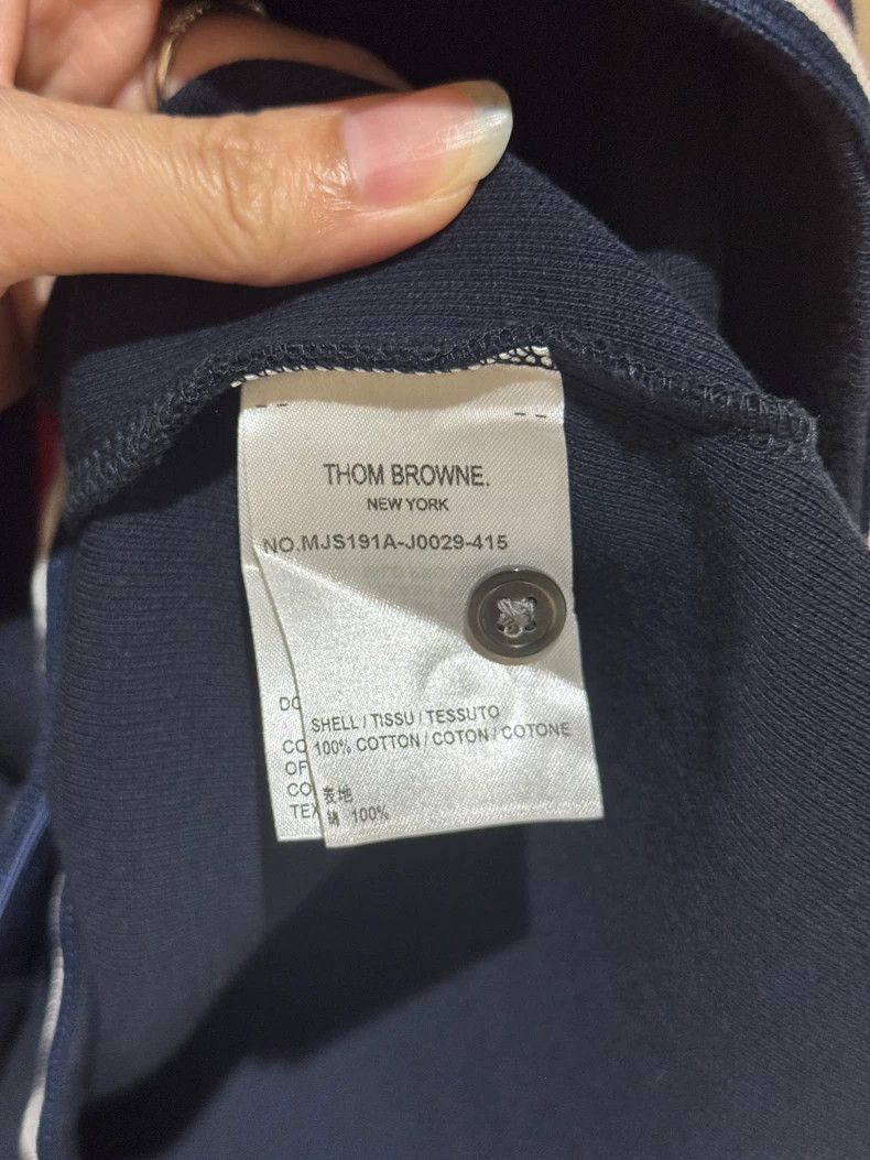 Thom Browne Thom Browne Navy blue short sleeves Size US M / EU 48-50 / 2 - 4 Thumbnail
