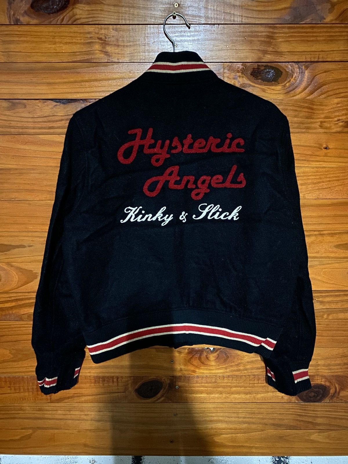Hysteric Glamour Hysteric Glamour “Hysteric 666” Varsity Jacket Embroidered Size US M / EU 48-50 / 2 - 11 Thumbnail