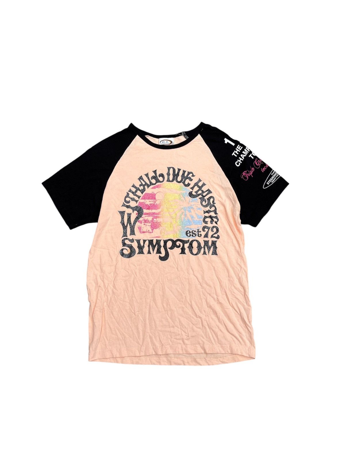 JAPANESE Y2K GOTHIC SYMPTON POEM TEE LGB