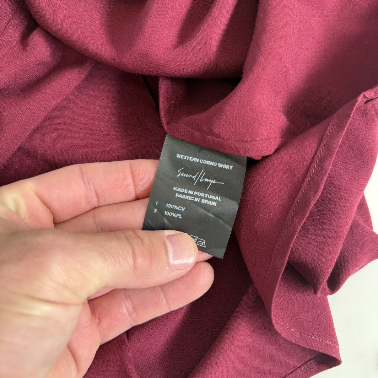 Second/Layer Second Layer Western Corno Shirt - Size Medium Size US M / EU 48-50 / 2 - 6 Thumbnail