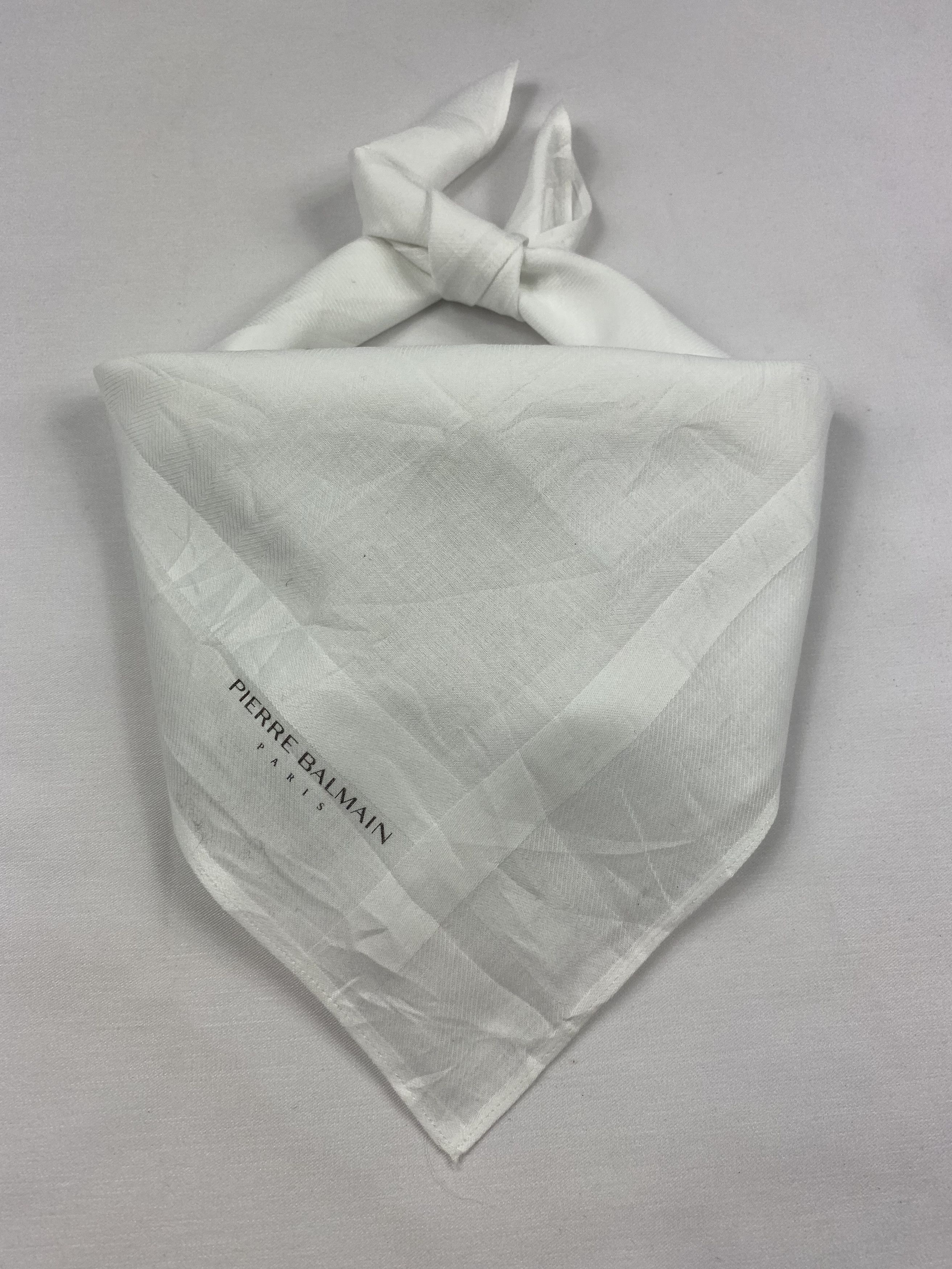 Pierre Balmain × Vintage Vintage Pierre Balmain Handkerchief / Bandana / Neckerchief Size ONE SIZE - 2 Thumbnail