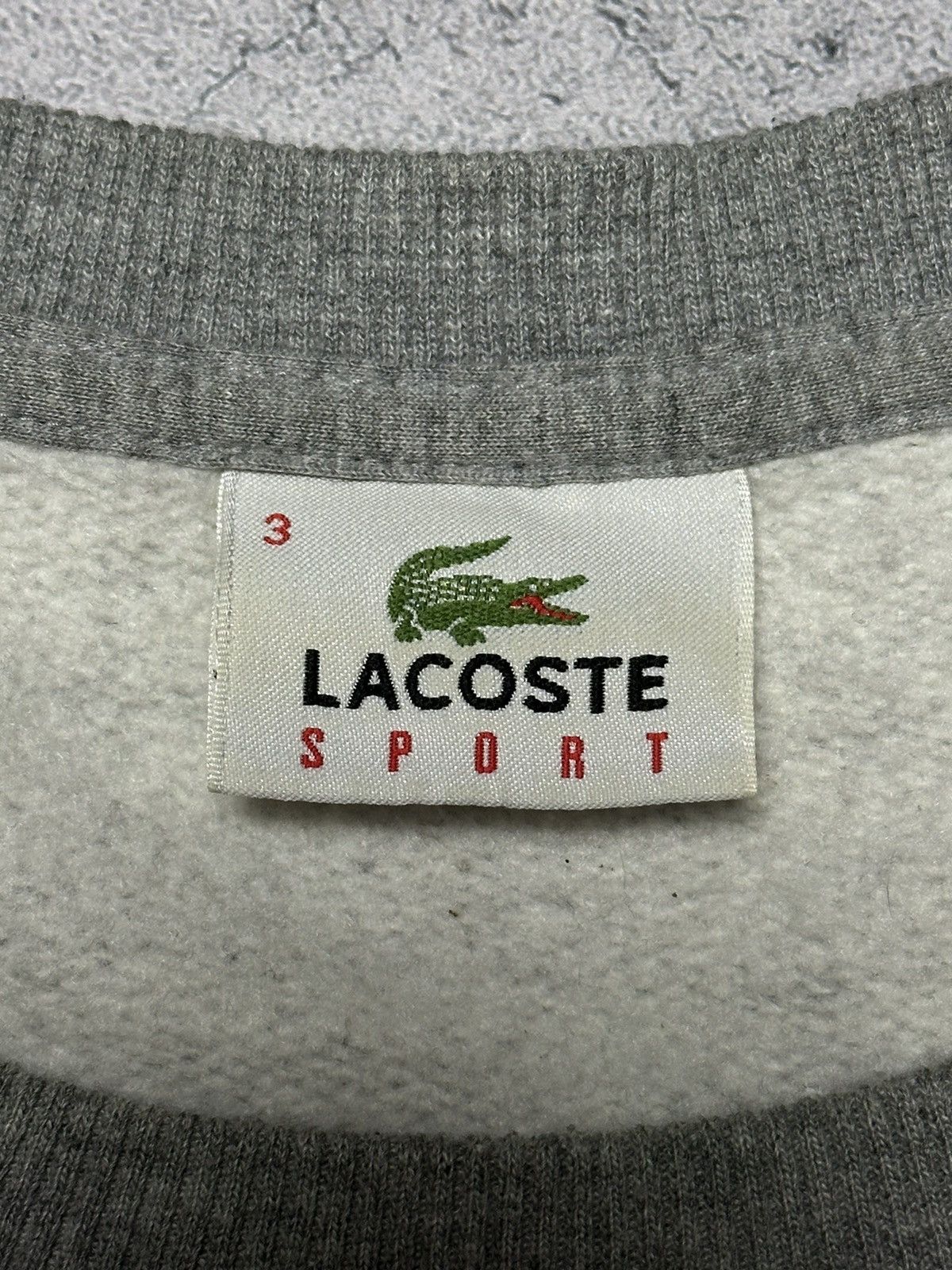 Lacoste Lacoste Sport Big Logo Sweatshirt Size US S / EU 44-46 / 1 - 10 Thumbnail