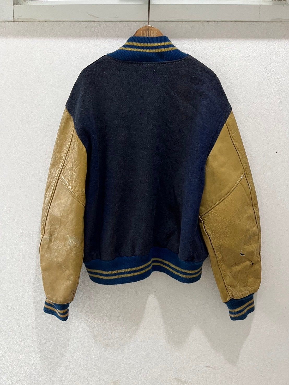 Vintage Thrashed 60s Vintage Butwin Varsity Jacket Distressed Grunge Size US M / EU 48-50 / 2 - 12 Thumbnail