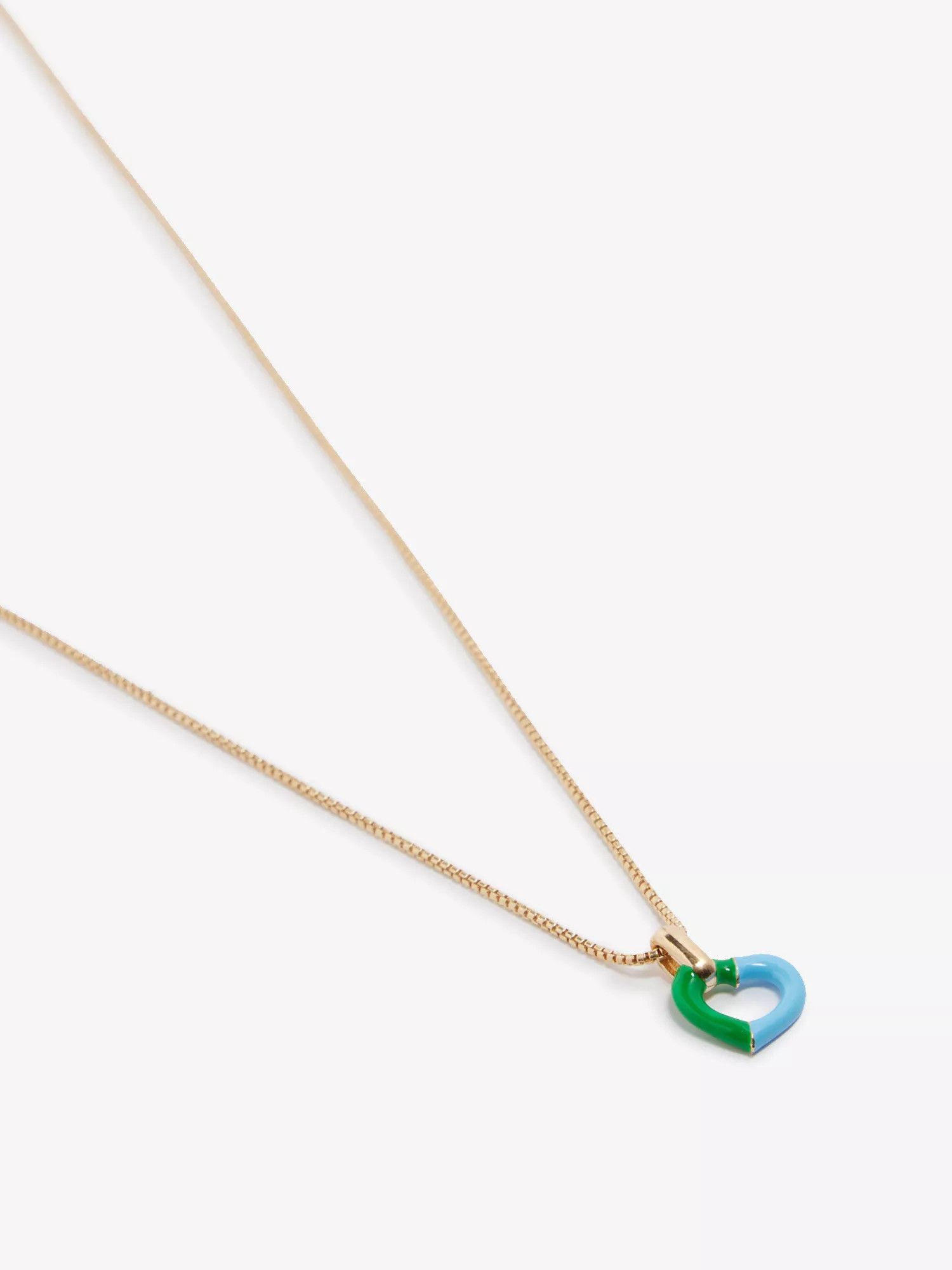 Bottega Veneta BOTTEGA VENETA heart gold plated Sterling silver necklace q Size ONE SIZE - 3 Thumbnail