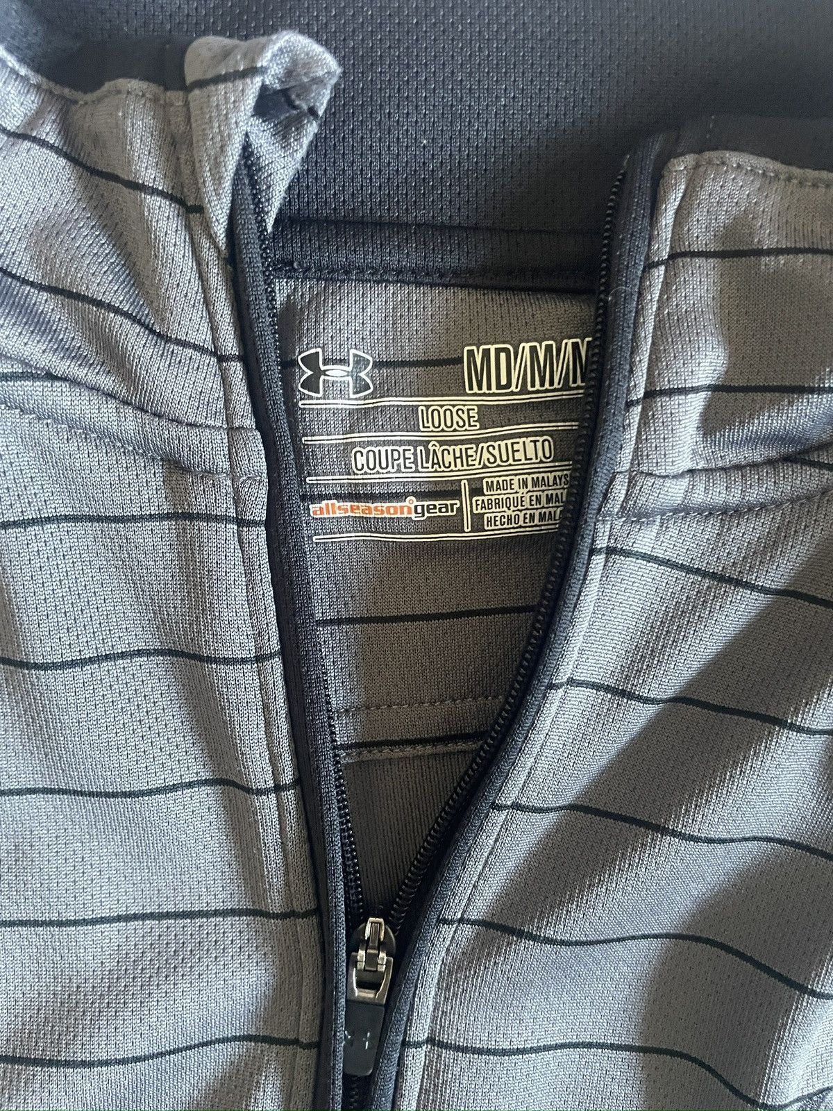 Under Armour Men Medium Grey Under Armour Tech Quarter-Zip Shirt Size US M / EU 48-50 / 2 - 3 Thumbnail