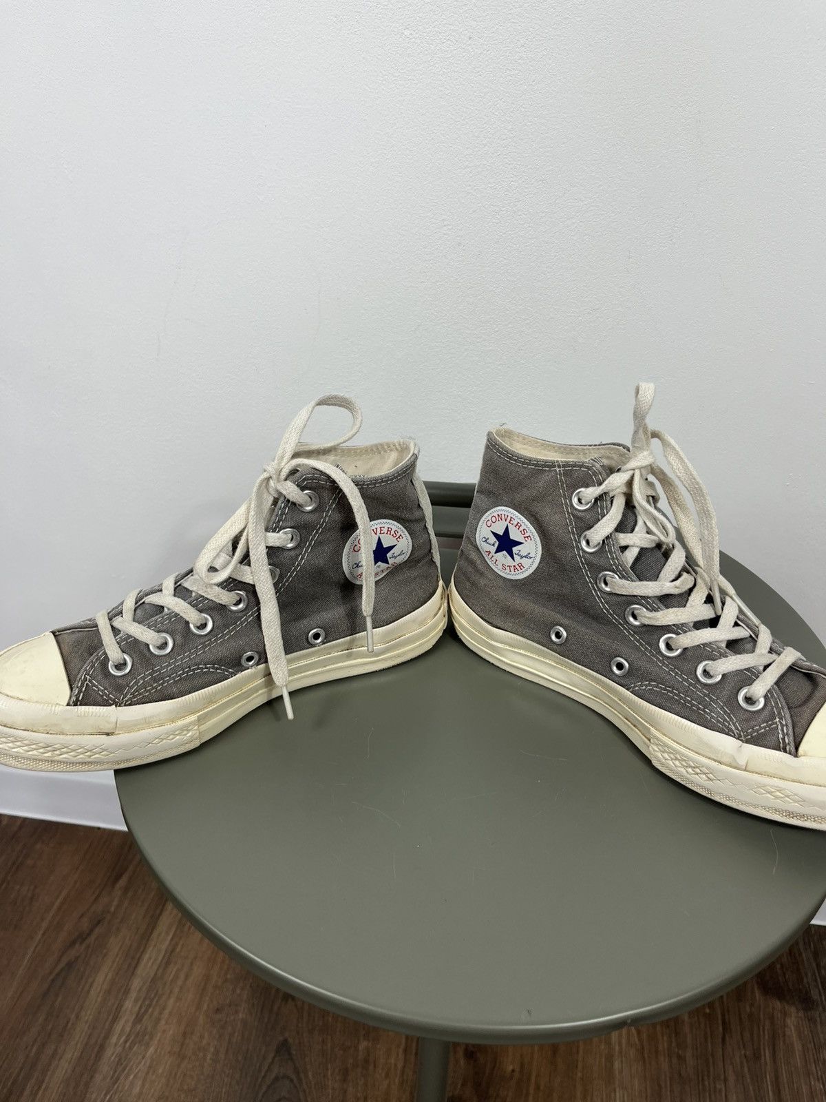Converse Converse x CDG Play Chuck Taylor High Grey Heart US 6 W Size US 6 / IT 36 - 8 Thumbnail
