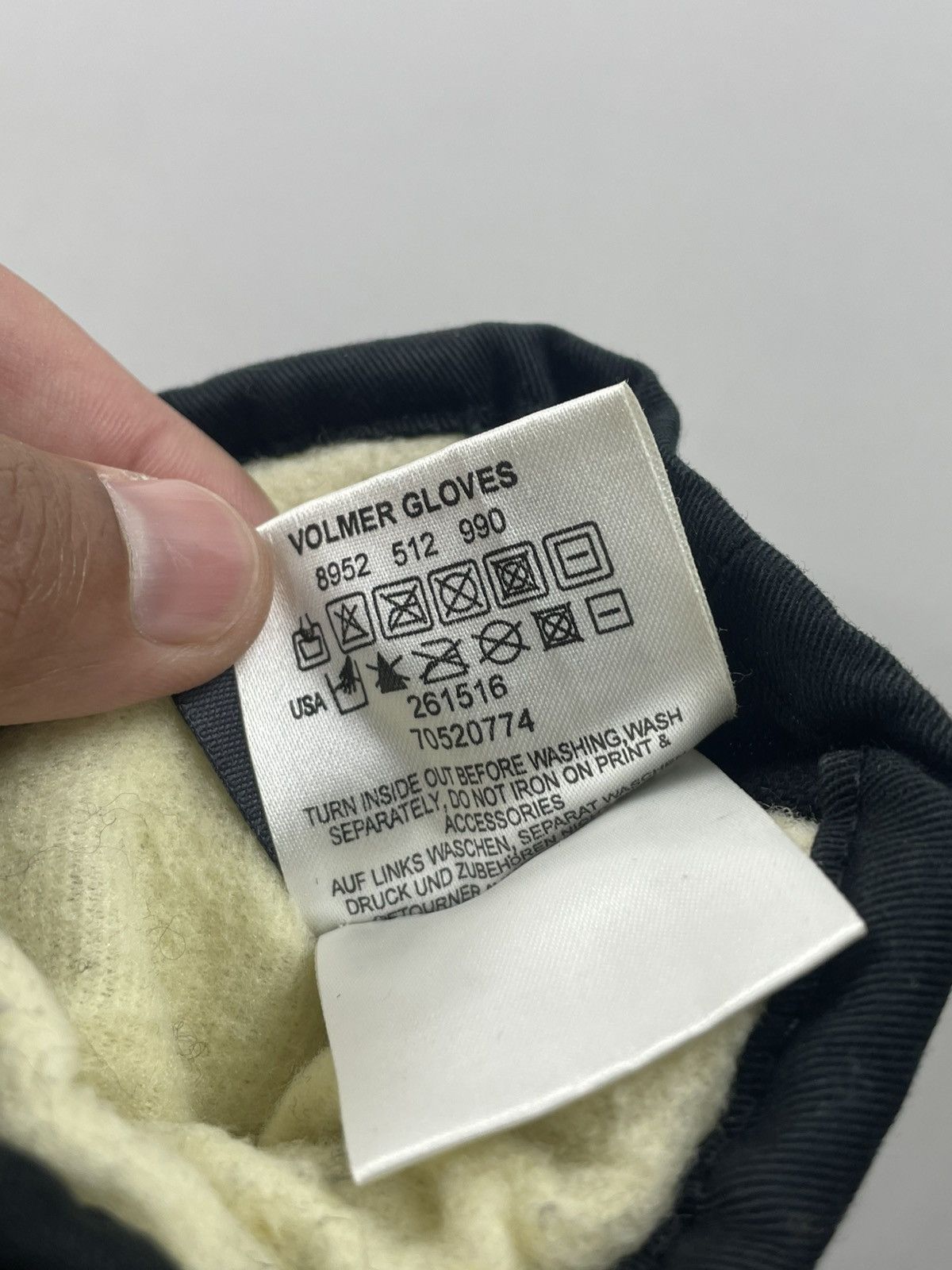 G-Star Gstar Raw Denim Volmer Glove Size ONE SIZE - 7 Thumbnail
