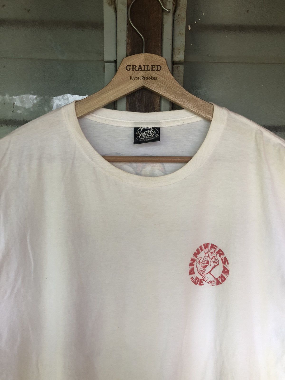 Santa Cruz Skateboards Vintage Santa Cruz Skateboards Anniversary Shirt Tee Size US L / EU 52-54 / 3 - 5 Thumbnail
