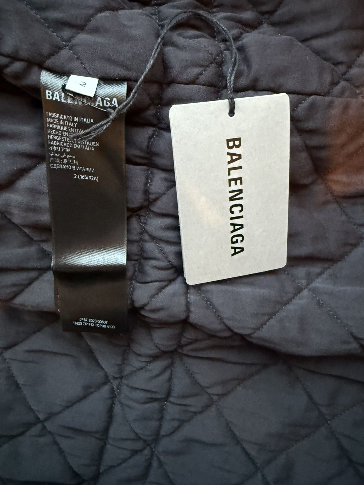 Balenciaga FW23 $3.5k 🤑 Balenciaga double B workwear jacket coat parka Size US L / EU 52-54 / 3 - 20 Thumbnail