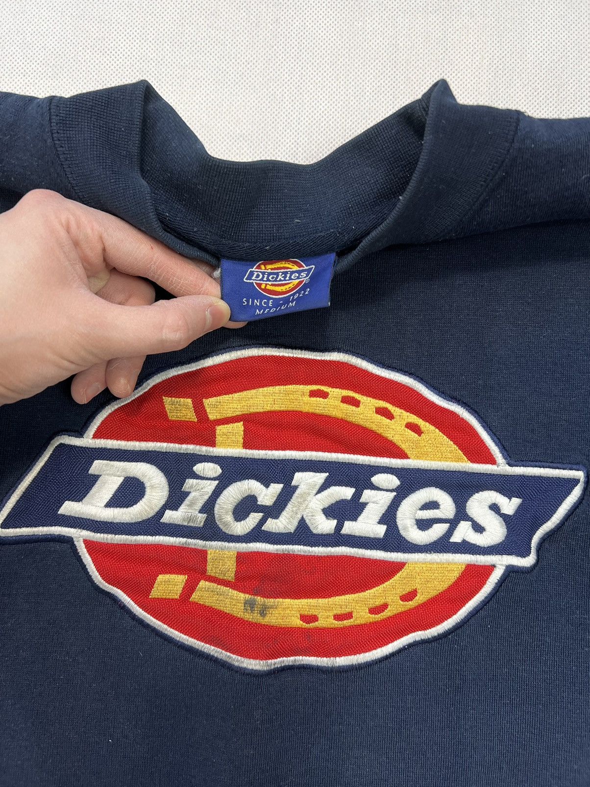 Dickies × Vintage Sweatshirt Dickies Big Logo Vintage 90’s Embroidery Size US M / EU 48-50 / 2 - 2 Thumbnail