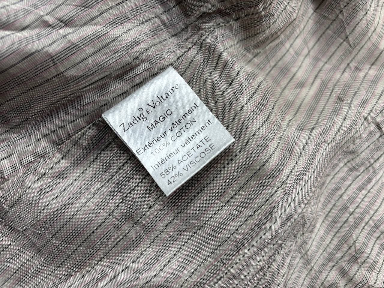 Japanese Brand × Zadig & Voltaire Womens corduroy blazer Zadig Voltaire Size 36 Size XS / US 0-2 / IT 36-38 - 8 Thumbnail