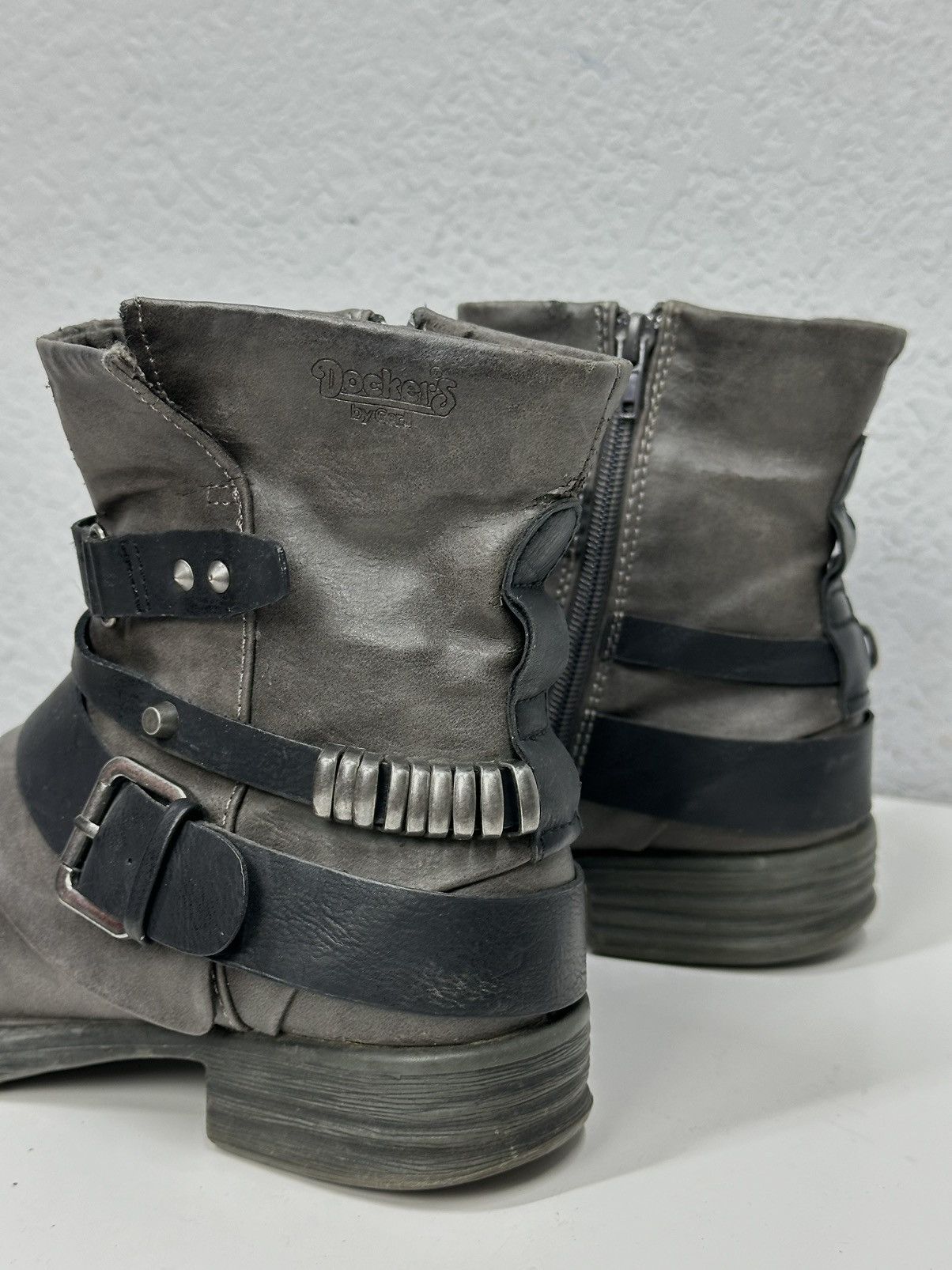 If Six Was Nine Vintage Hysteric Glamour Leather Boots AS 98 Rick Owens Size US 8 / IT 38 - 7 Thumbnail