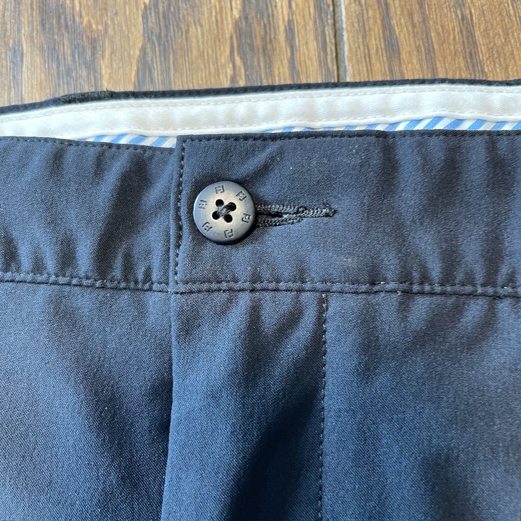 Footjoy FootJoy Pants Mens 34x32 Black Straight Leg Stretch Golf Size US 34 / EU 50 - 4 Thumbnail