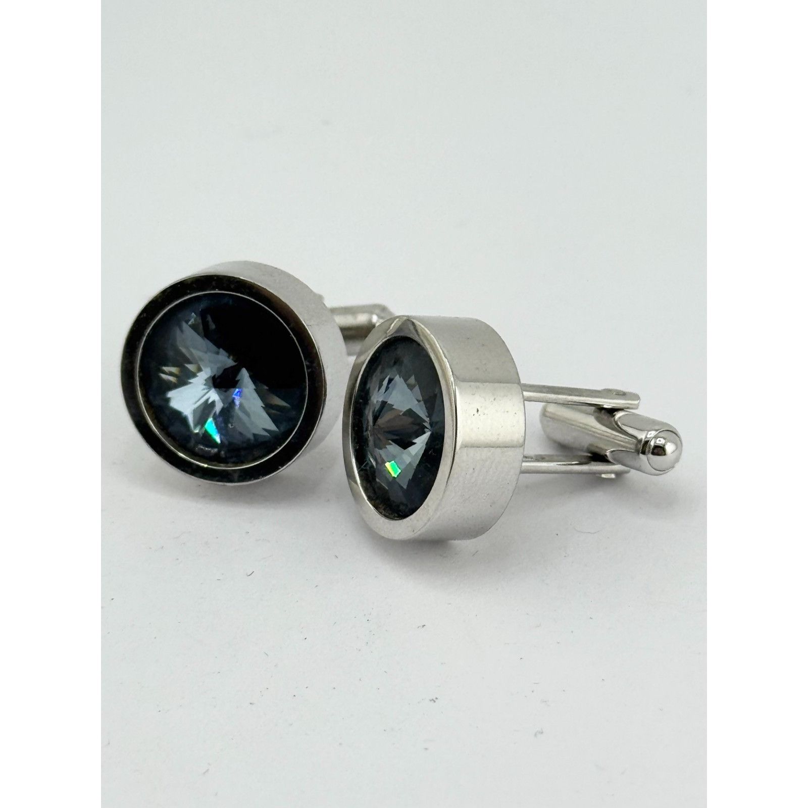 Vintage Vintage Hickok inverted glass stone cufflinks Size ONE SIZE - 2 Thumbnail