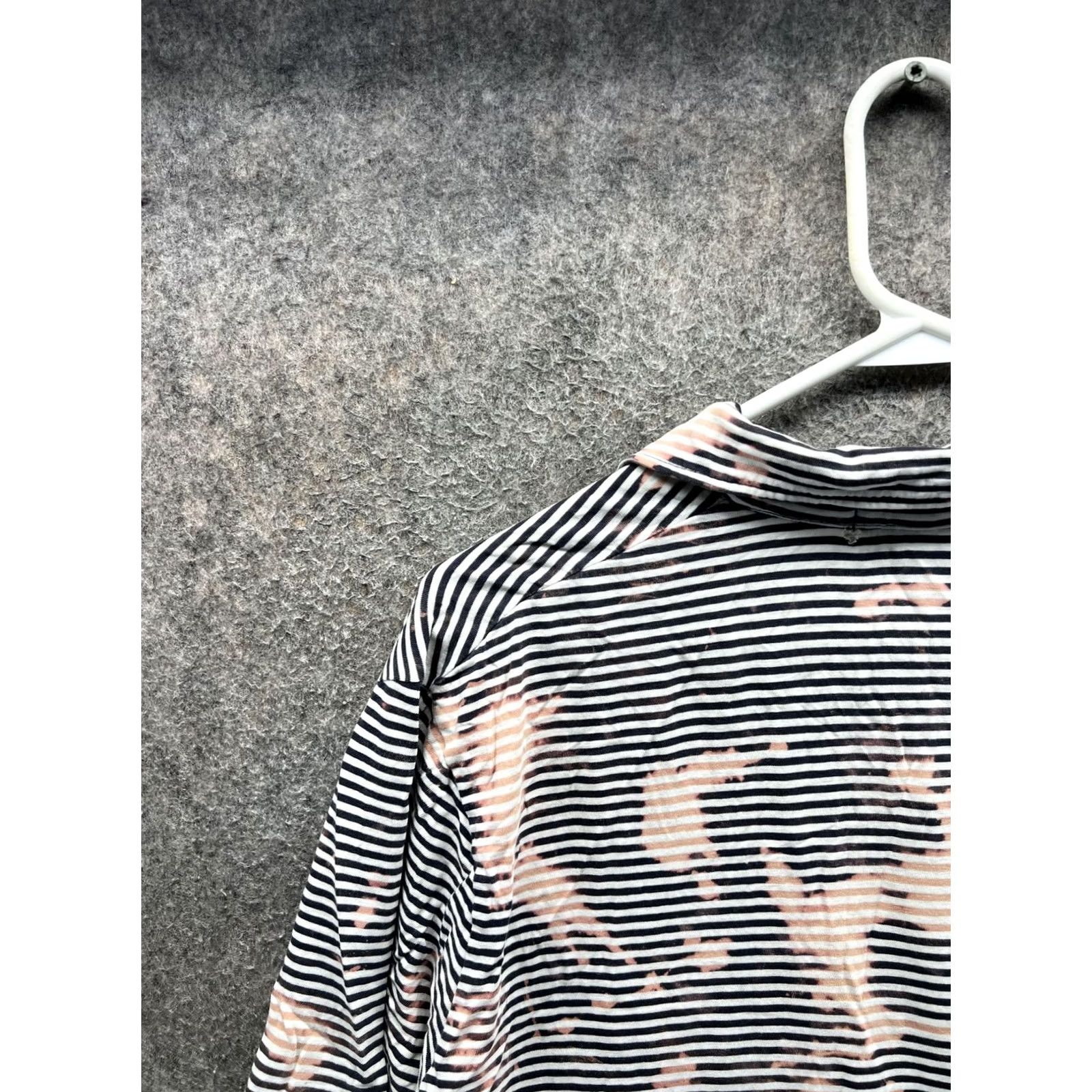 Polo Ralph Lauren Polo by Ralph Lauren Polo Shirt Mens M Blue Stripe Casual Short Sleeve Knit Cotton Button Pocket Size US M / EU 48-50 / 2 - 6 Thumbnail