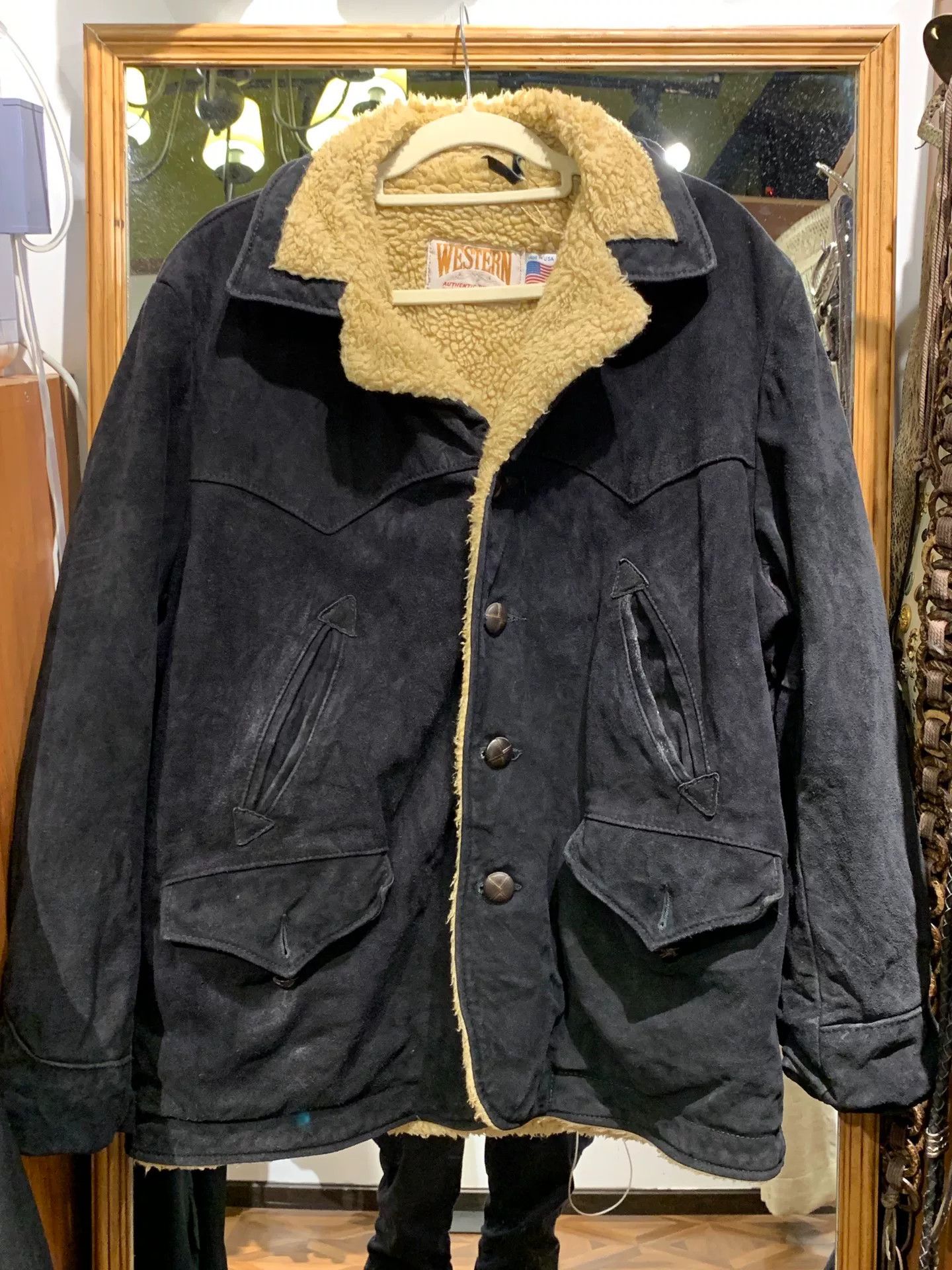 Schott × Supreme Supreme x Schott Shearling/Leather Hooded Jacket