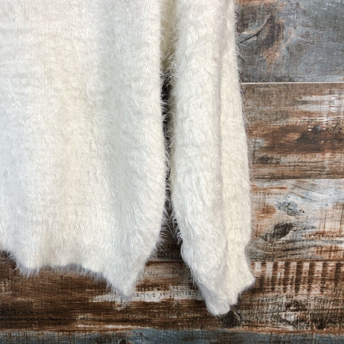 Homespun Knitwear × Japanese Brand DLL Earth Music & Econology Ivory Knitwear #C226 Size S / US 4 / IT 40 - 17 Thumbnail
