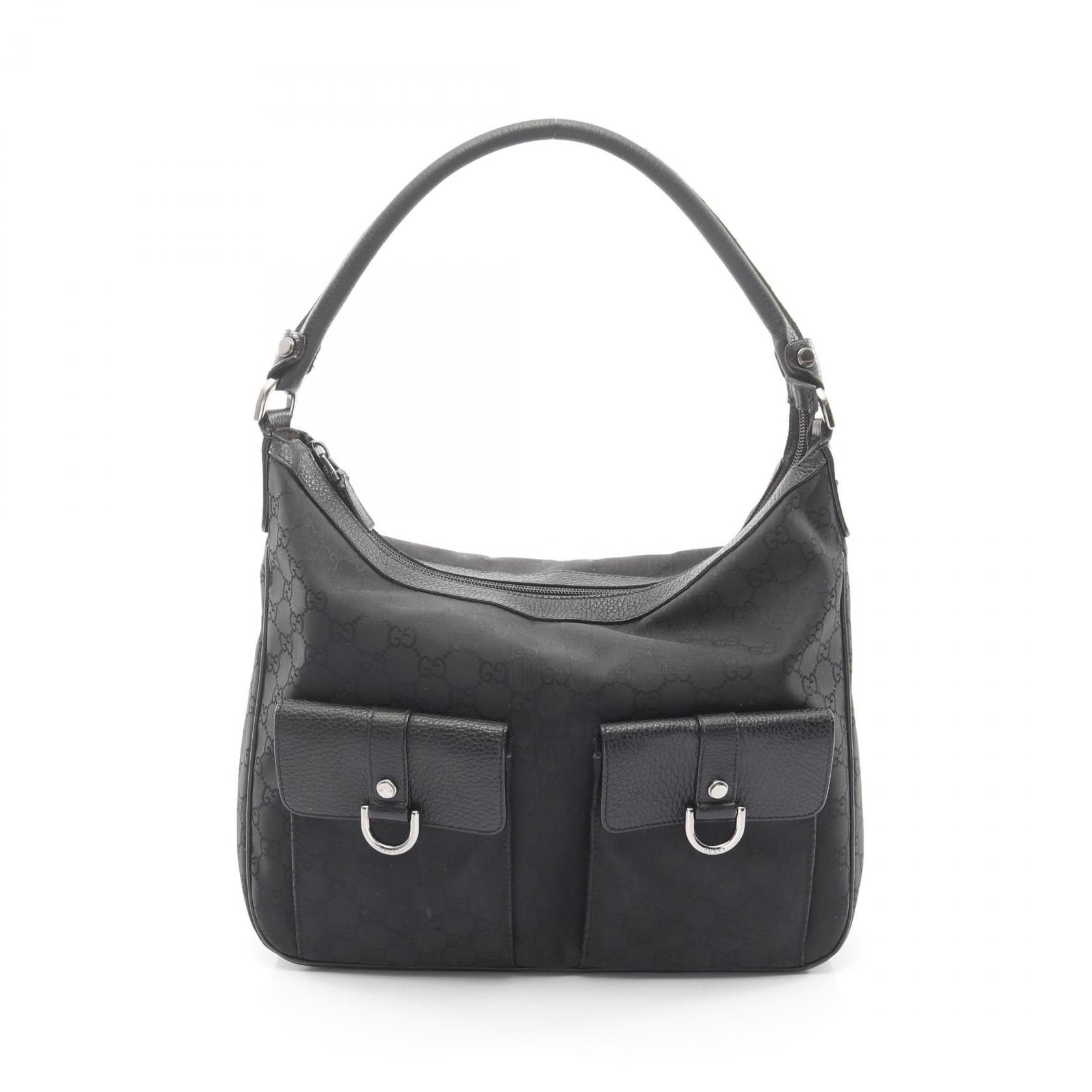 Gucci Gucci Gucci GG Nylon Shoulder Bag Textile Shoulder Bag 293581 DUTY FREE for USA Size ONE SIZE - 1 Thumbnail