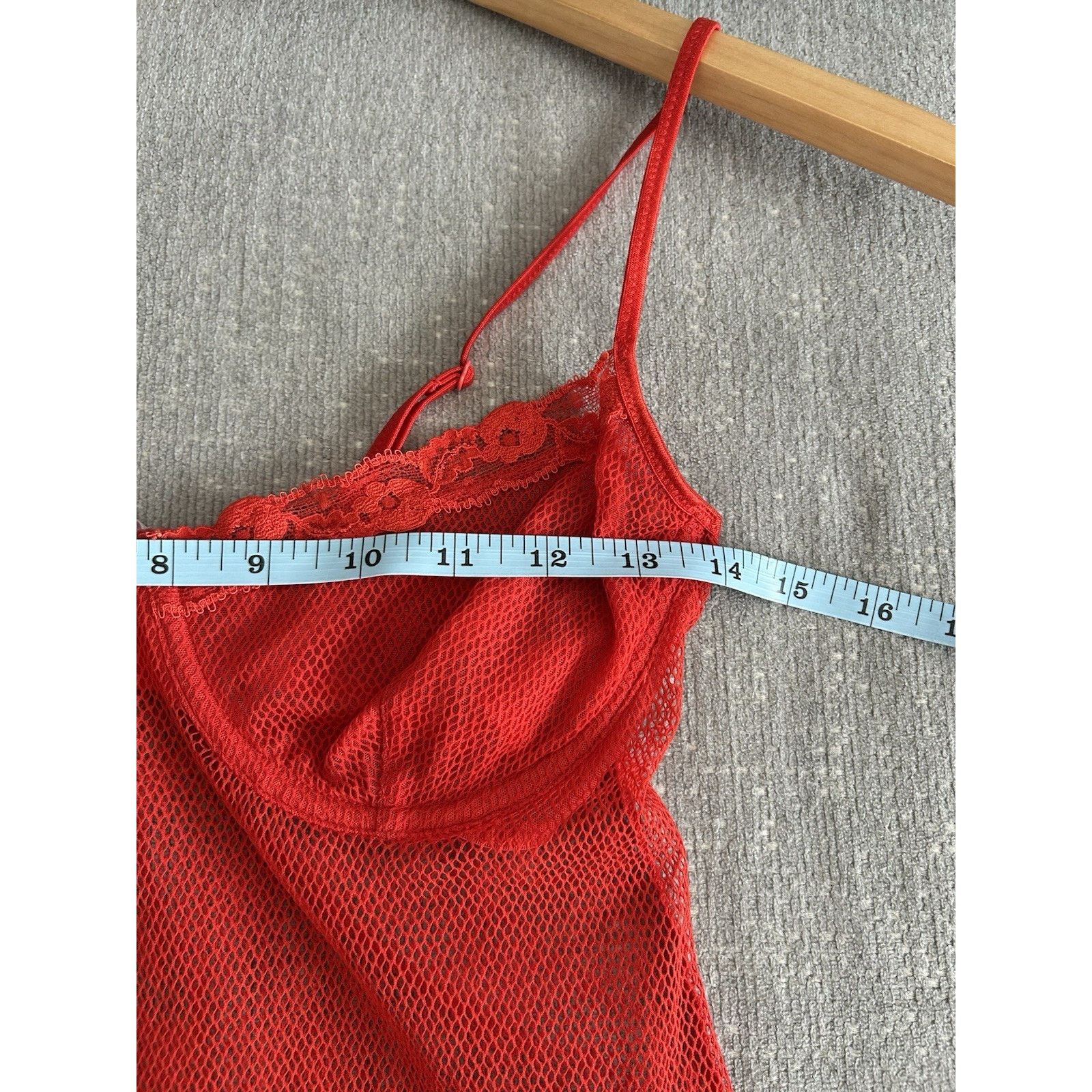 Victoria's Secret Y2K Stretchy Lace Babydoll Nightie Slip Lingerie Sz 34C Size ONE SIZE - 7 Thumbnail