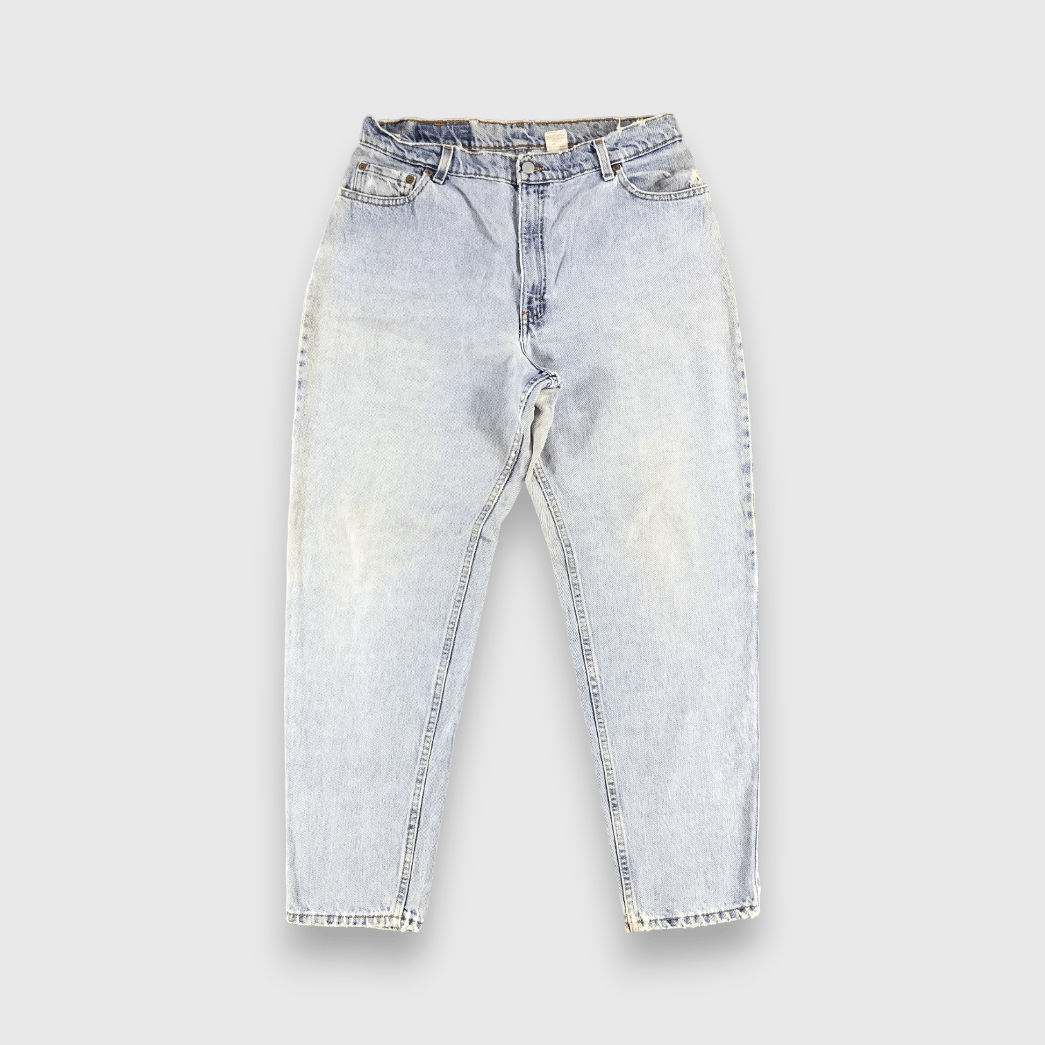 Levi's Vintage 90s Light Wash Levis 550 Jeans-J1216 Size US 34 / EU 50 - 1 Thumbnail