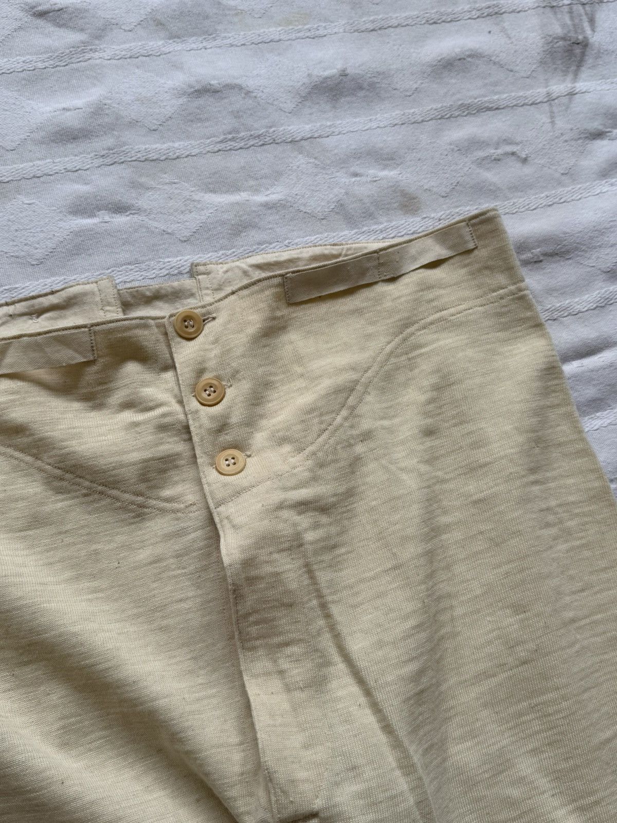 Vintage Vintage 1951 Dated French Military Underwear Thermal Pants Size US 30 / EU 46 - 3 Thumbnail