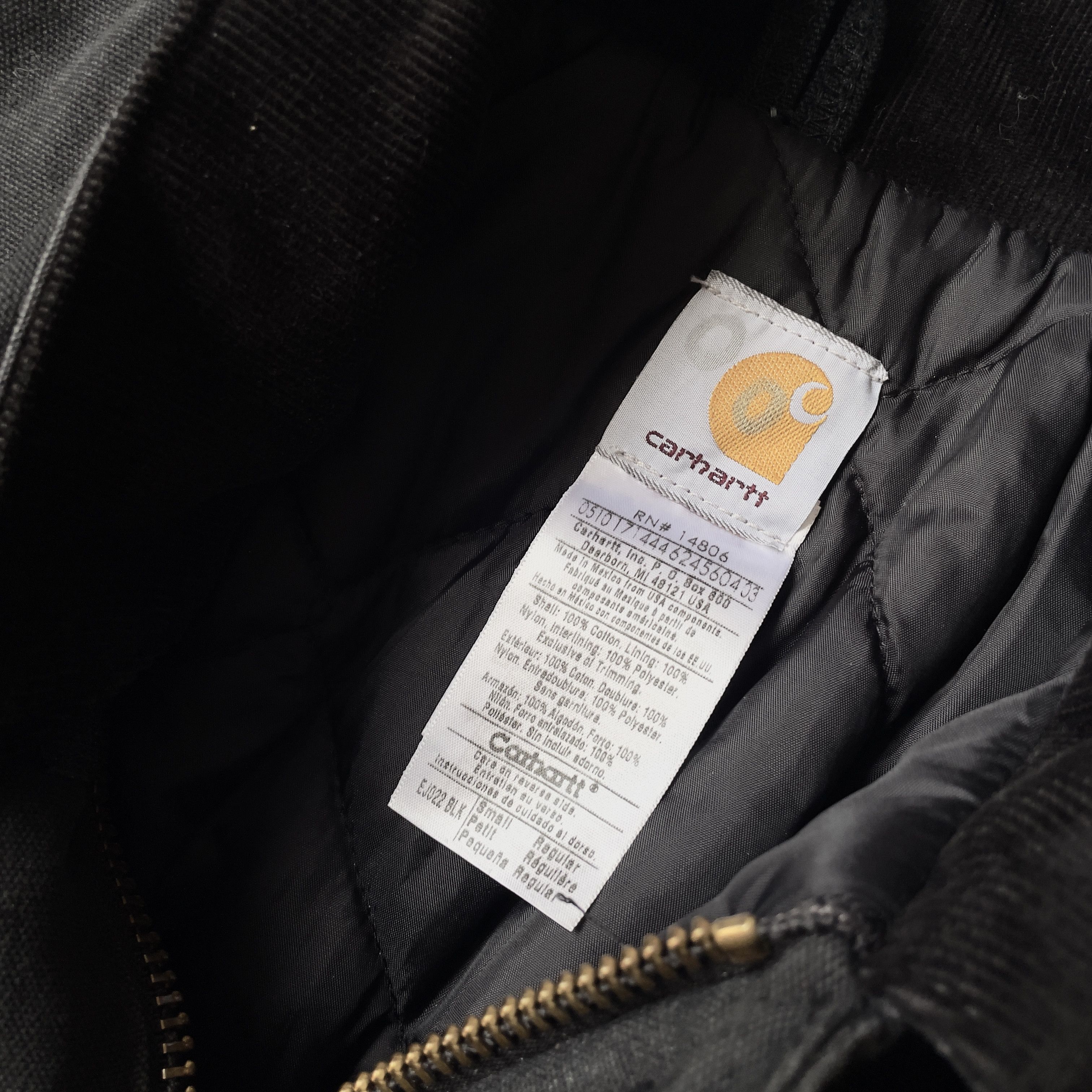 Carhartt Vintage Carhartt J22 Quilted Lined Work Jacket Size US S / EU 44-46 / 1 - 7 Thumbnail