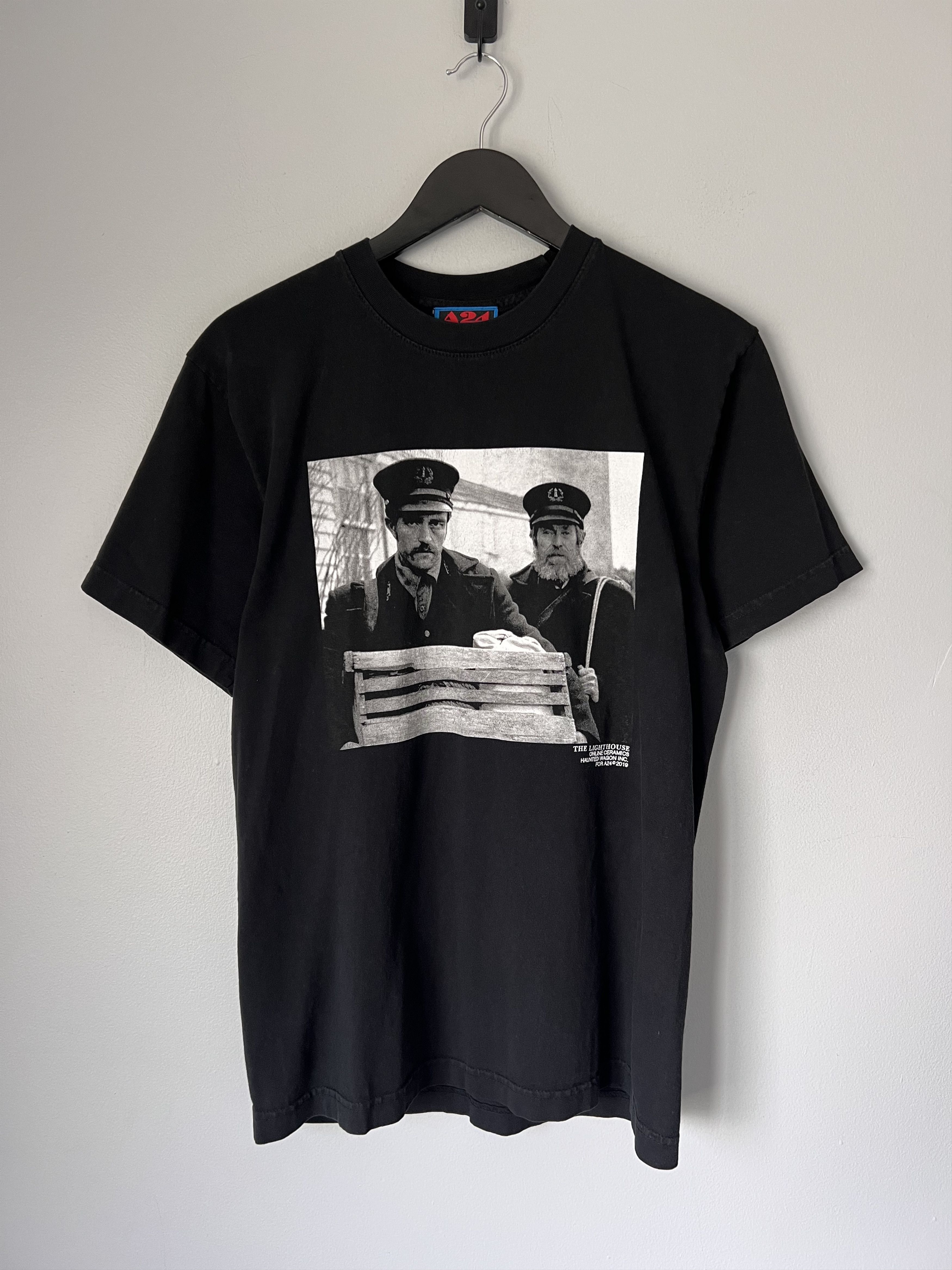 Online Ceramics A24 The Lighthouse Tee in Black