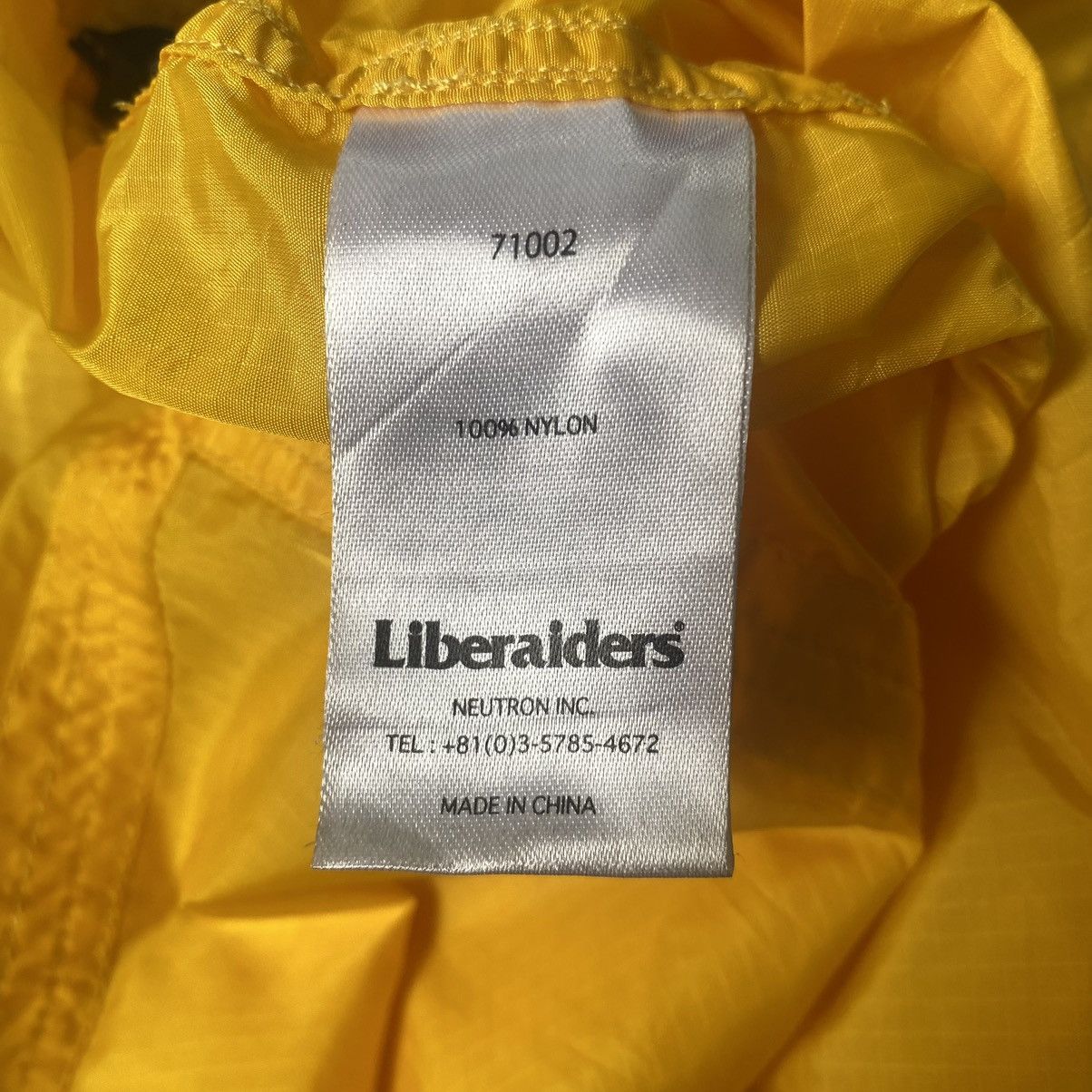 Liberaiders liberaiders Nylon Ripstop anorak jacket Size US M / EU 48-50 / 2 - 15 Thumbnail