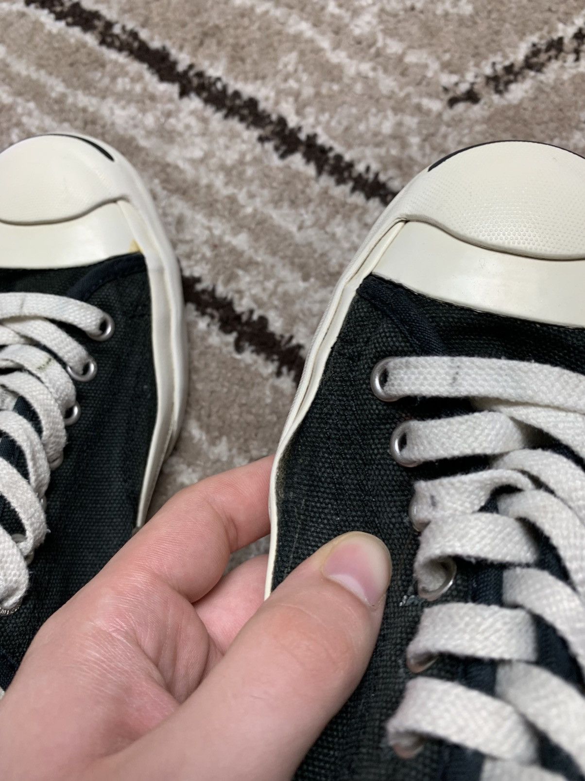 Comme des Garcons PLAY × Converse Converse Jack Purcell x CDG 2008 Collaboration Size US 6.5 / EU 39-40 - 13 Thumbnail