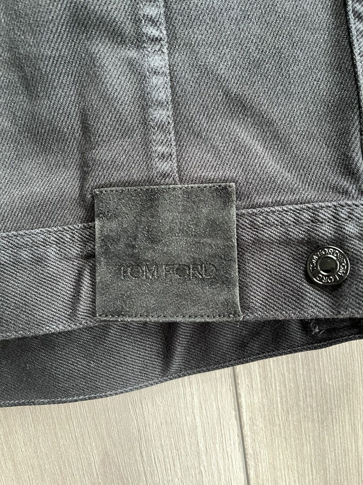 Tom Ford Tom Ford Icon Denim Jacket Size L Faded Black Size US L / EU 52-54 / 3 - 3 Thumbnail