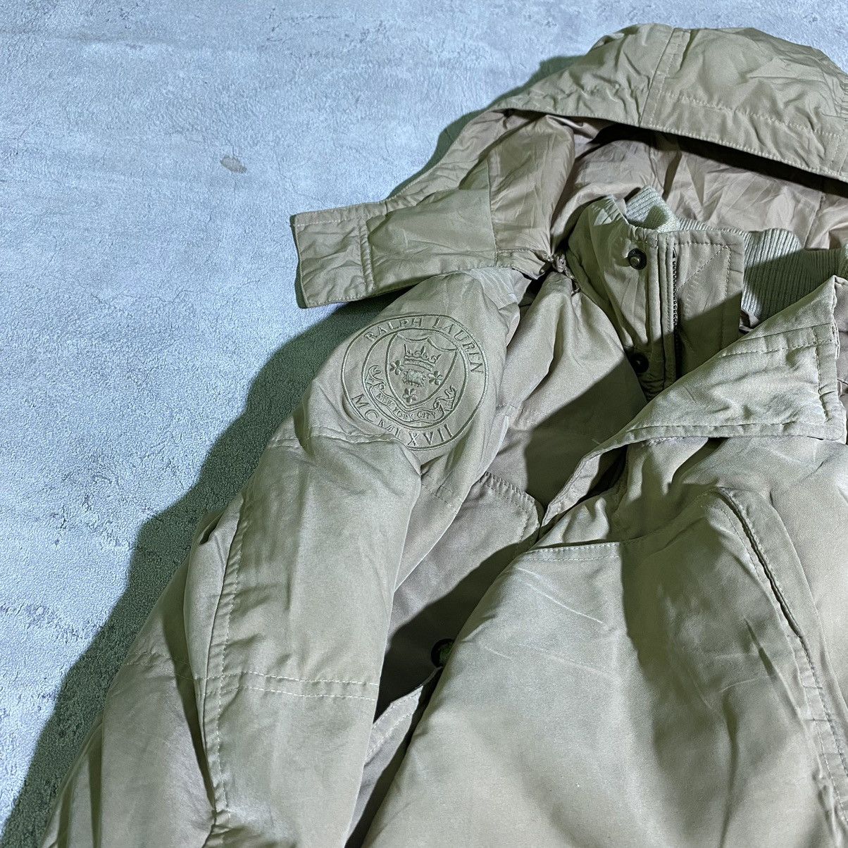 Polo Ralph Lauren × RRL Ralph Lauren × Ralph Lauren RARE❤️‍🔥 Vintage Ralph Lauren winter puffer parka jacket Size US M / EU 48-50 / 2 - 7 Thumbnail