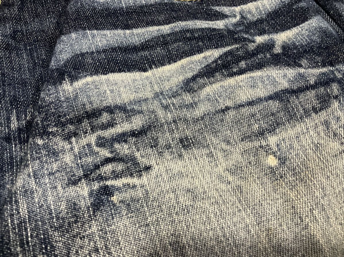 If Six Was Nine × Japanese Brand × Le Grande Bleu (L.G.B.) 🔥Sick Y2K Topism Mud Wash Flared Denim Size US 32 / EU 48 - 4 Thumbnail